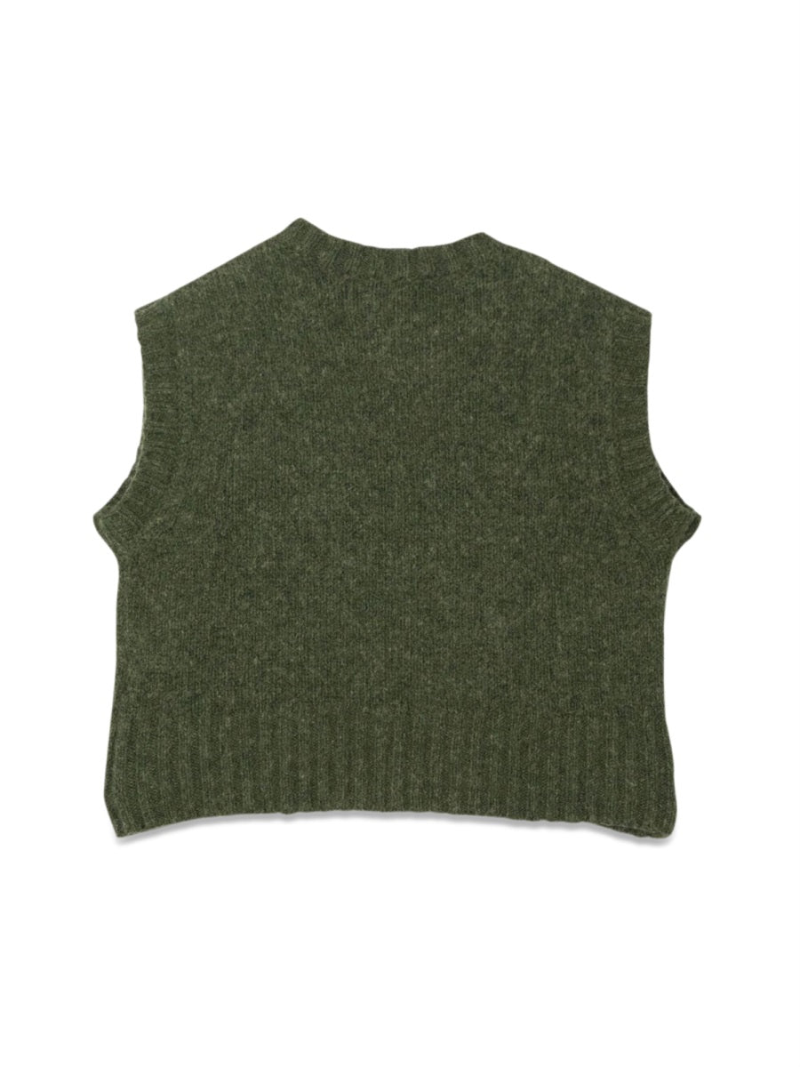 ASPESI Mini Tricot Vest for Girls