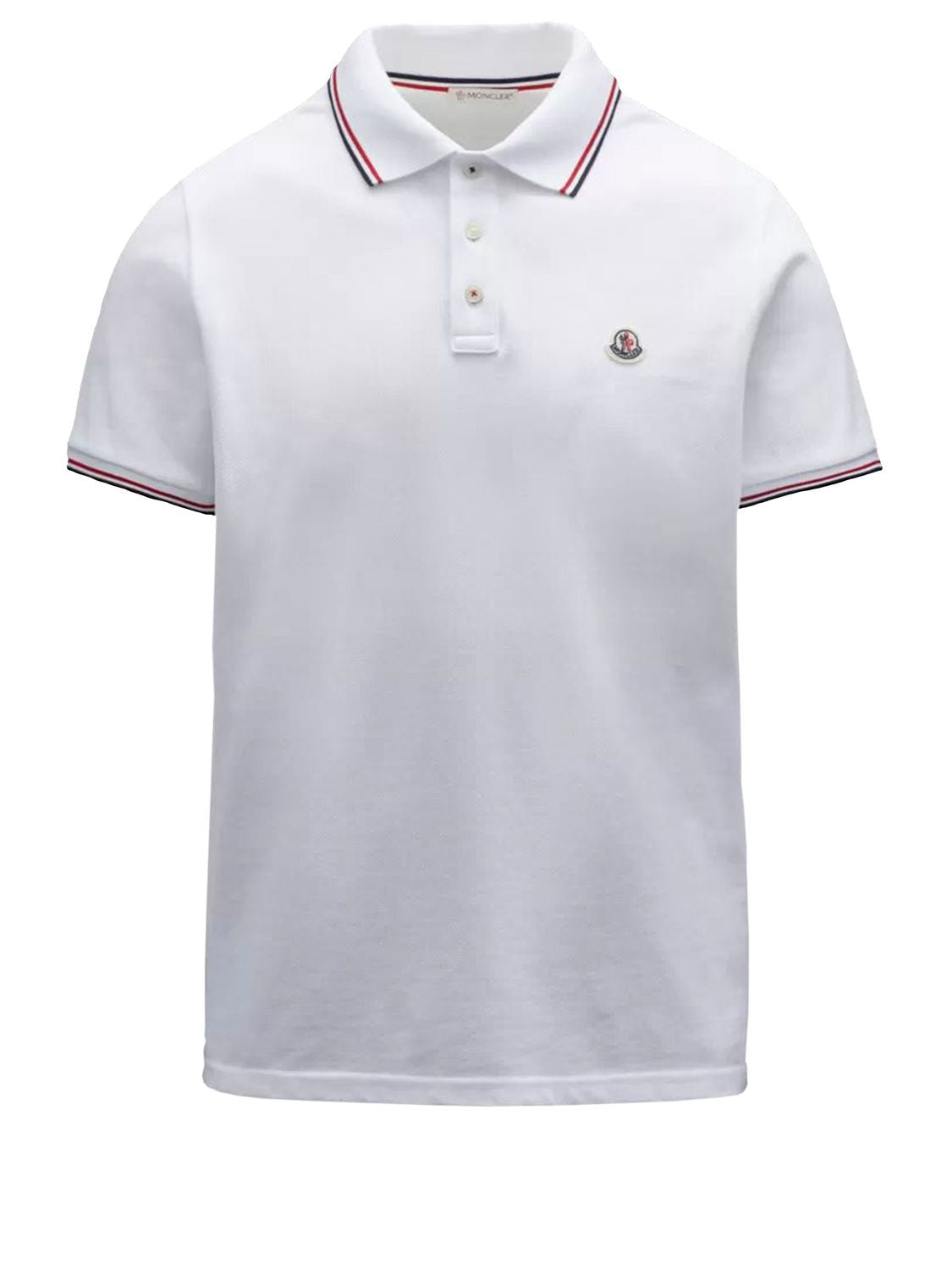 MONCLER Classic Short-Sleeved Polo Shirt (Size L)