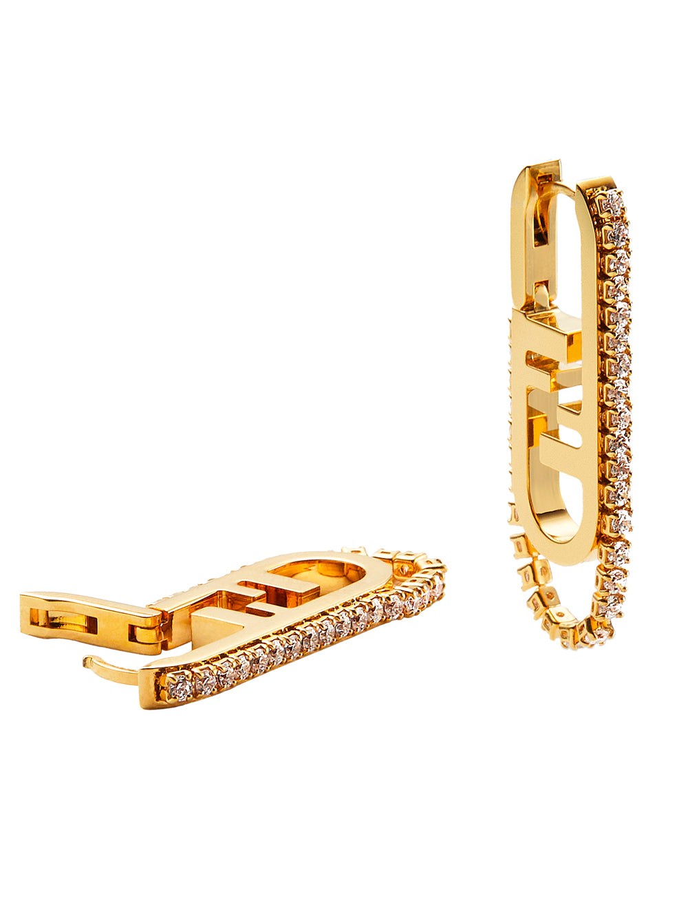 FENDI O'Lock Mini Earrings