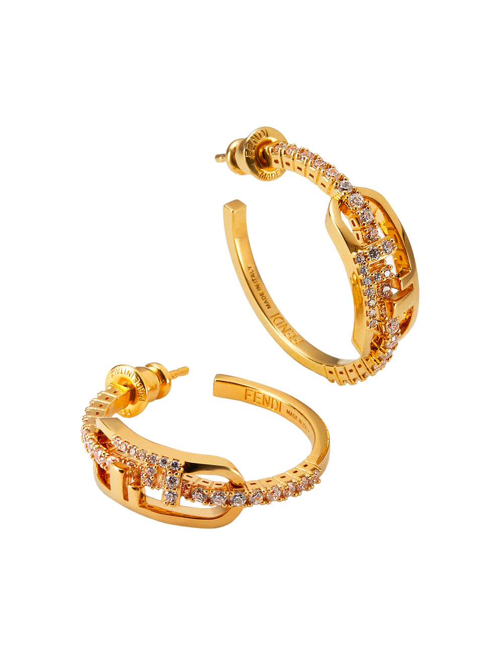 FENDI Mini O'Lock Earrings