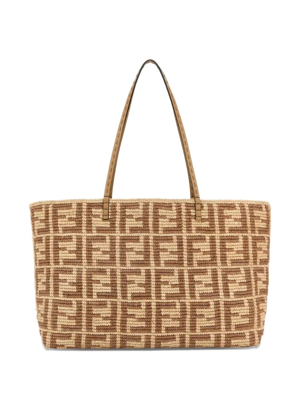 FENDI Crochet Roll Large Shopper