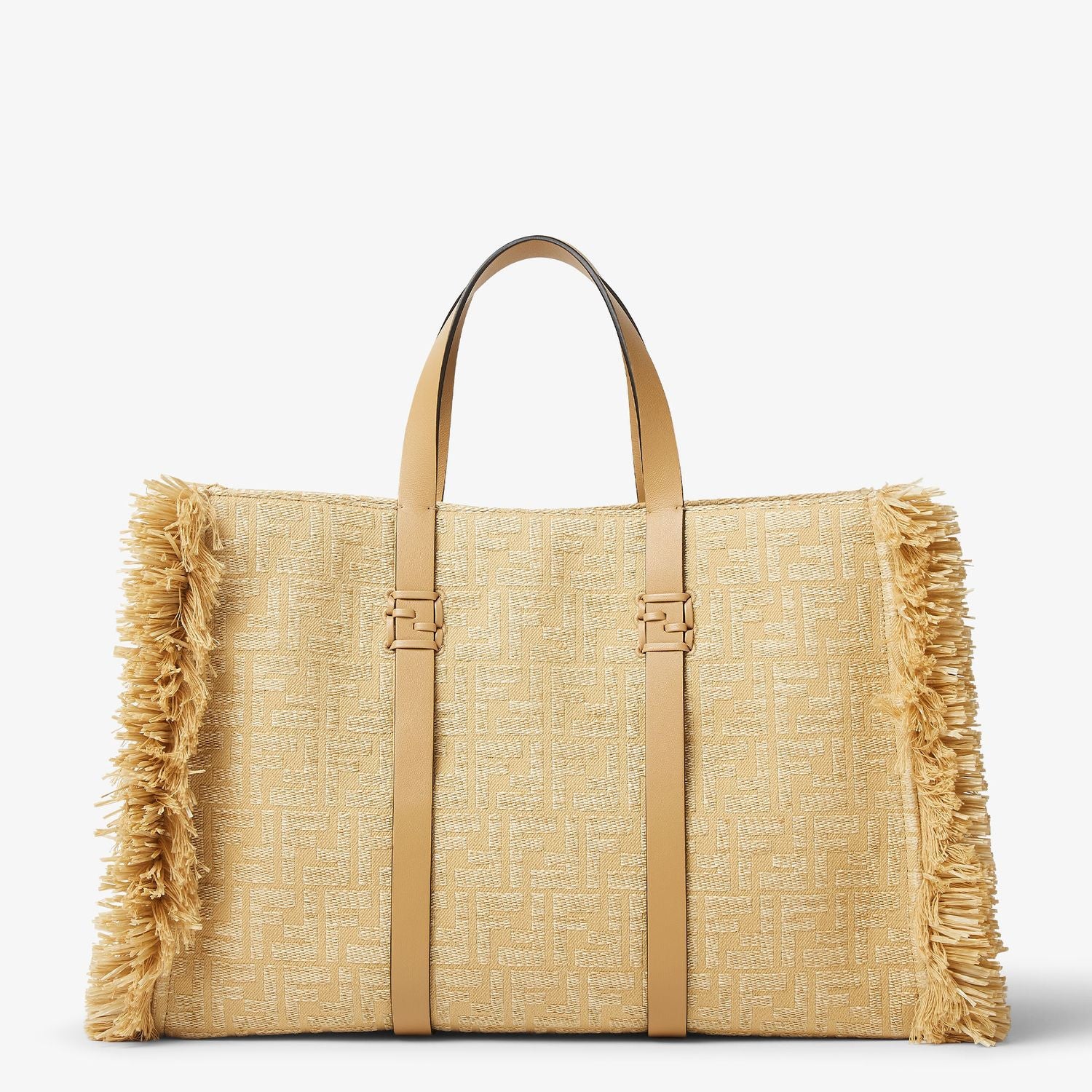 FENDI Summer Tote Handbag in Jacquard Fabric