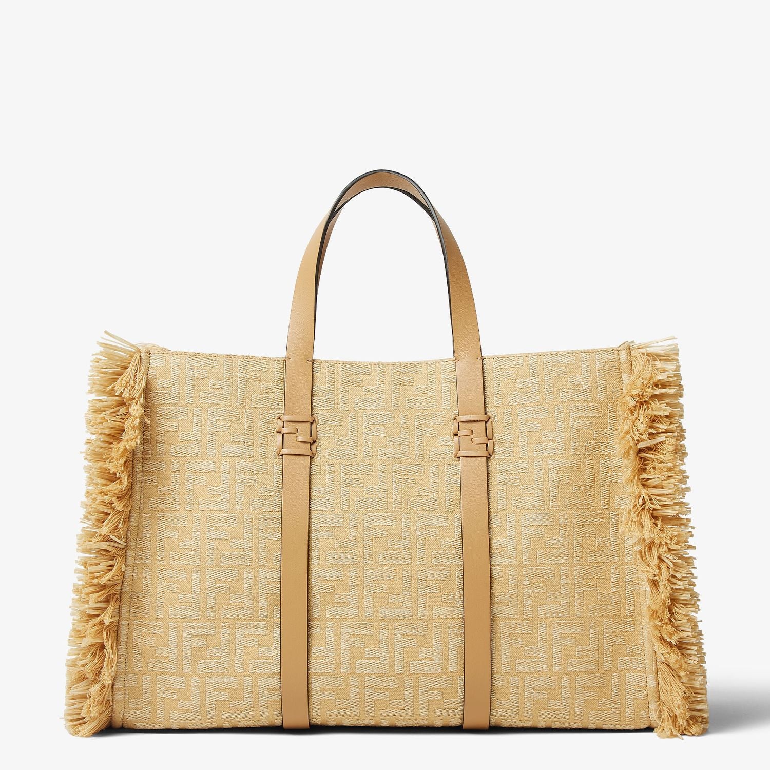 FENDI Summer Tote Handbag in Jacquard Fabric