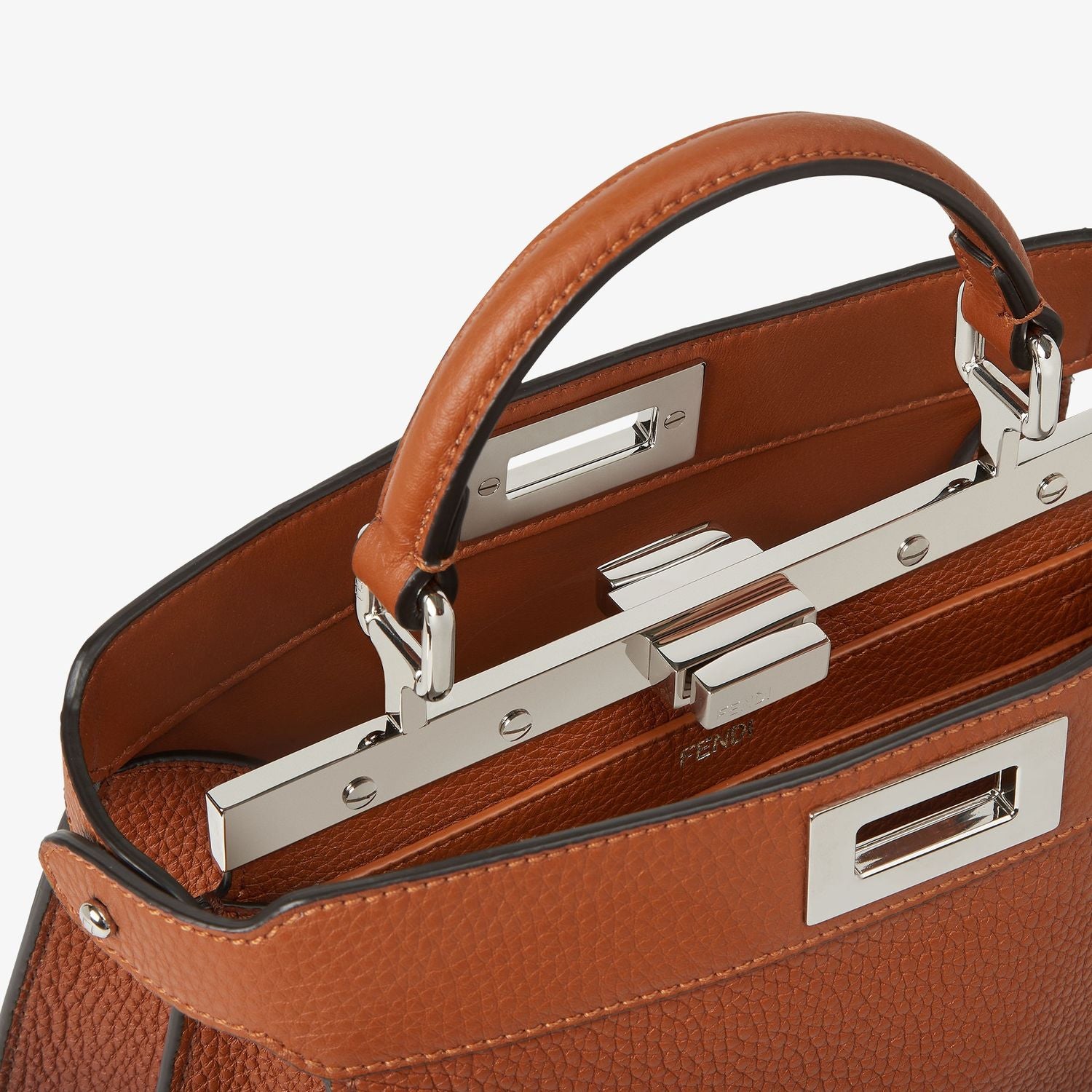 FENDI 100% Leather Handbag