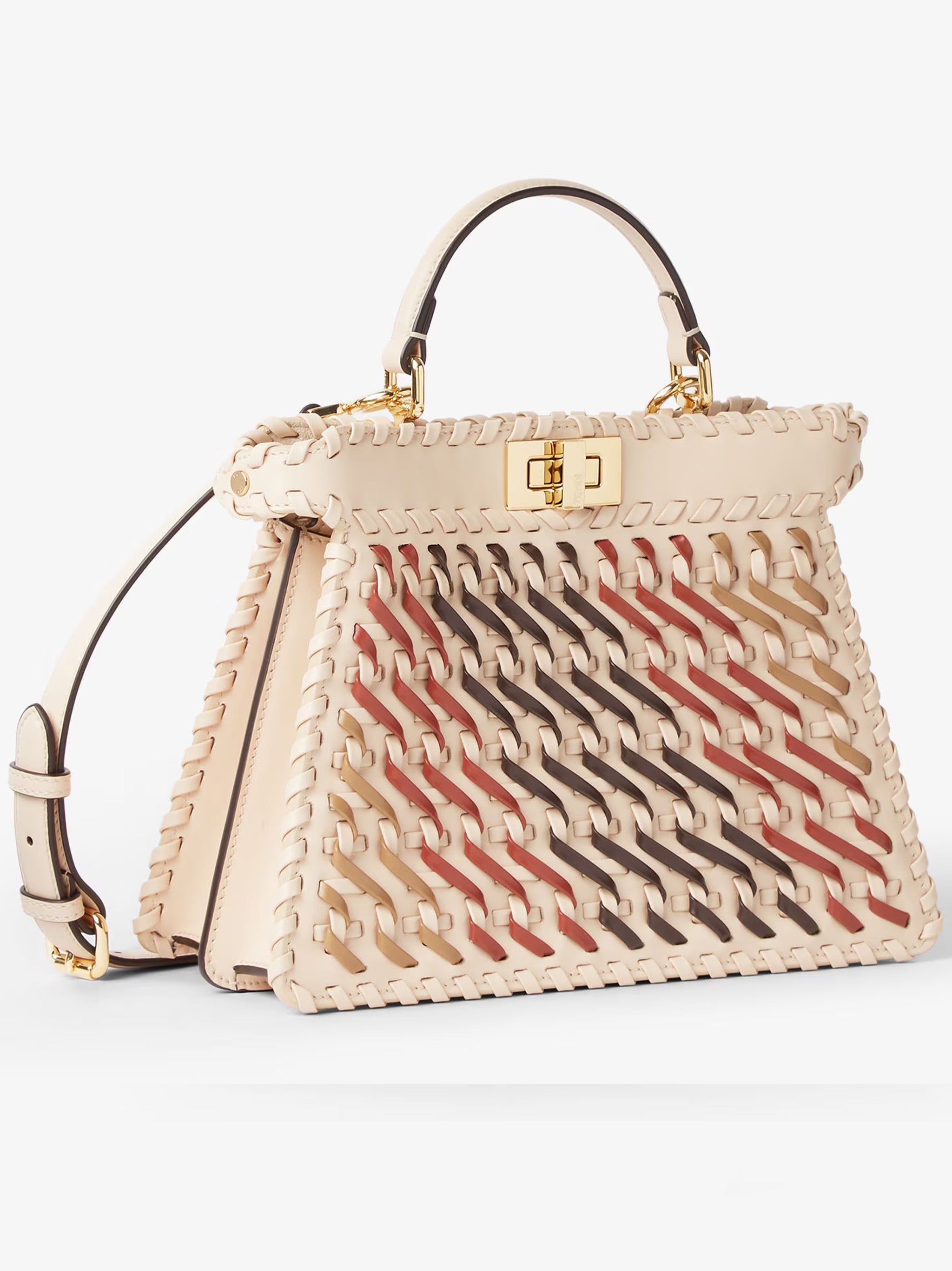 FENDI Elegant Women's Leather Handbag - Fall/Winter 2025