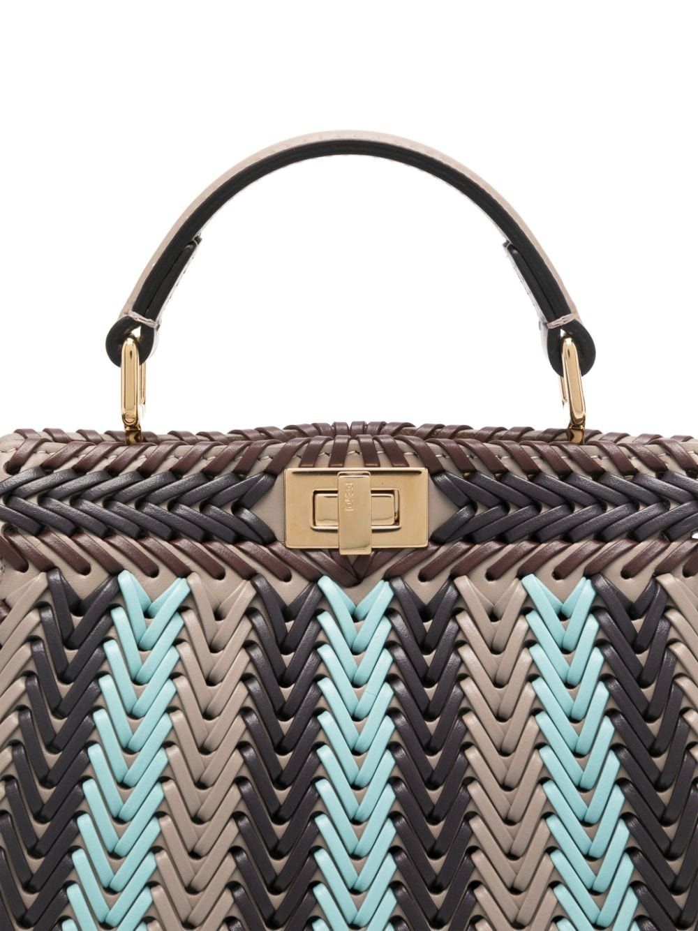 FENDI Mini Peekaboo ISeeU Handbag