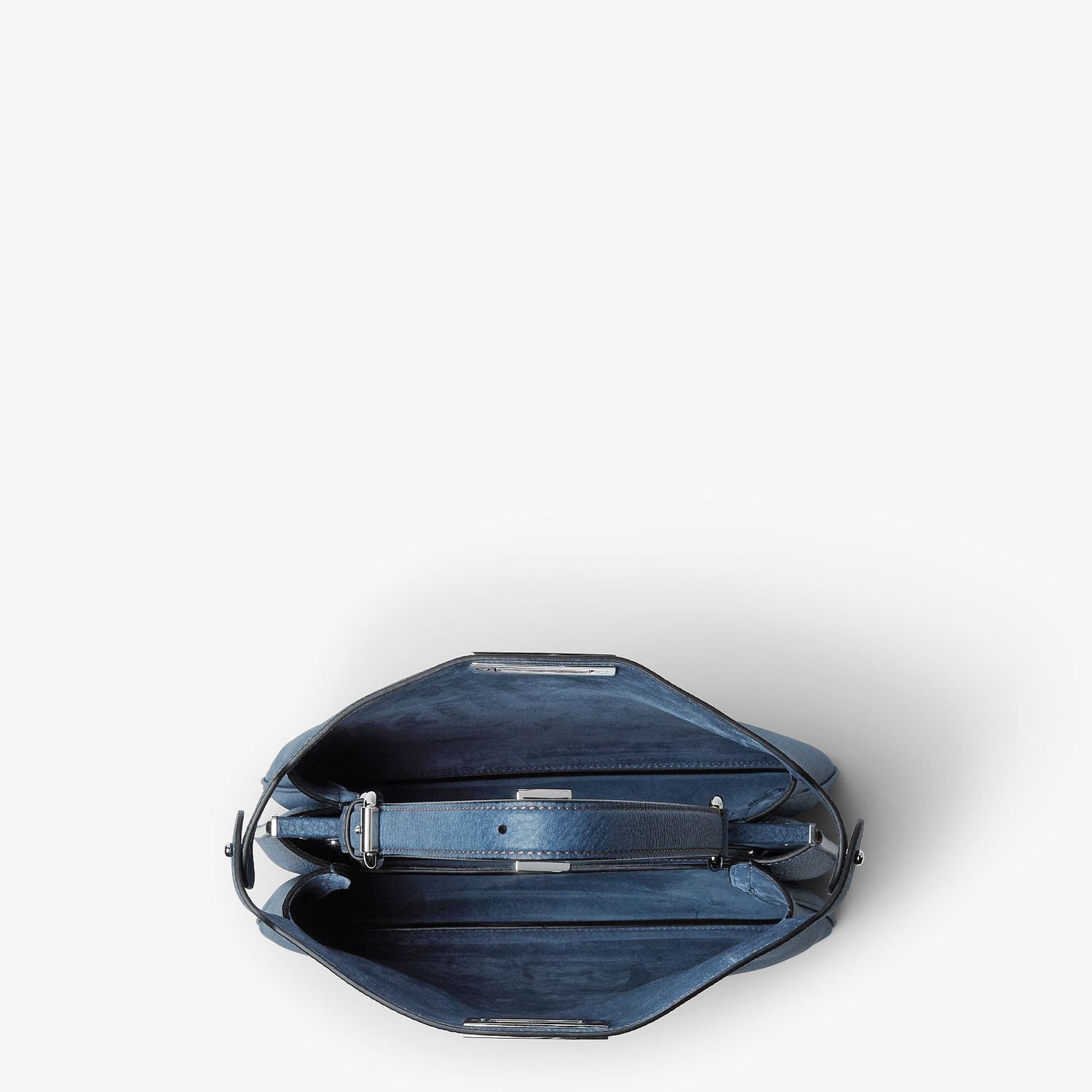 FENDI Mini Soft Leather Peekaboo Handbag