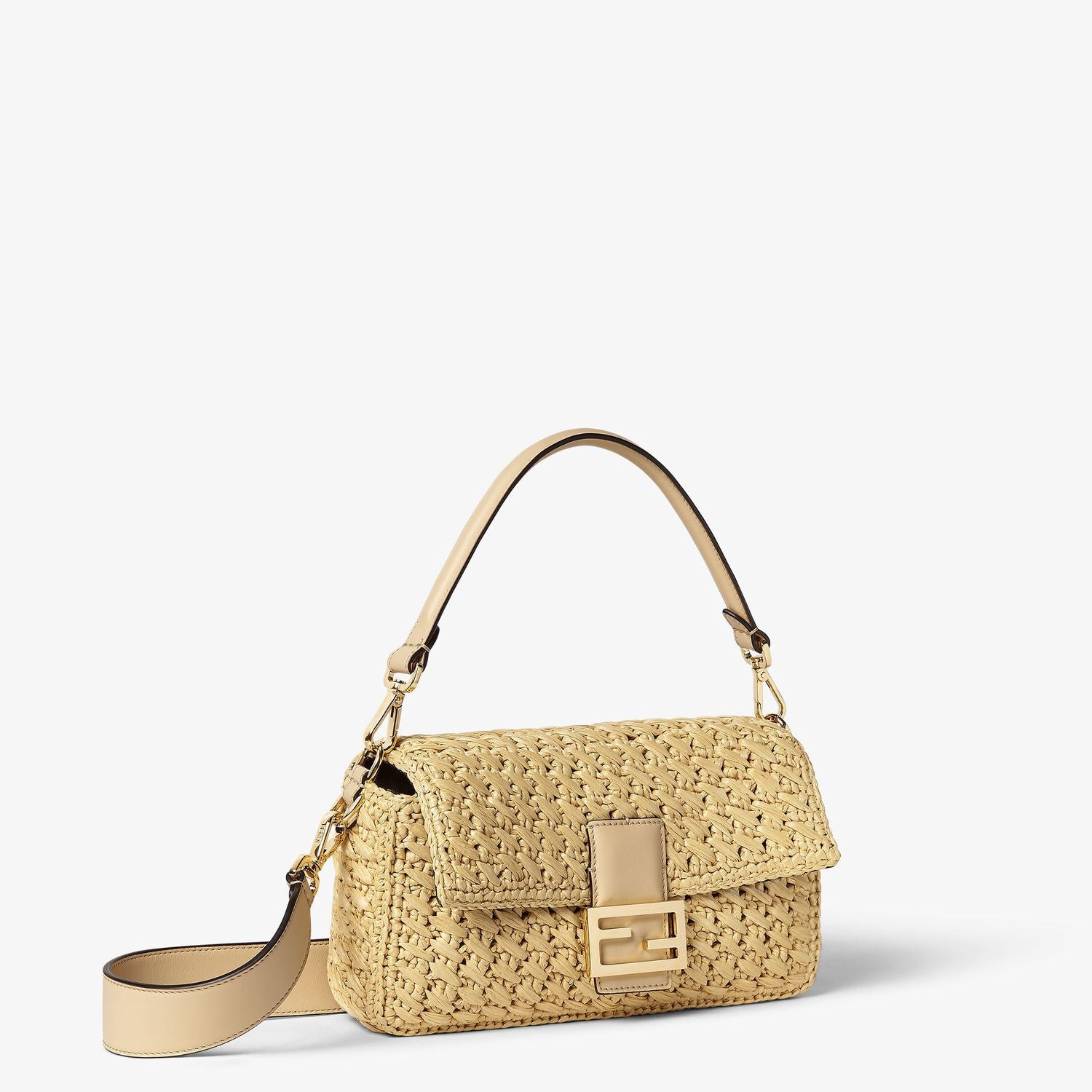 FENDI Baguette Style Crochet Handbag - Mini