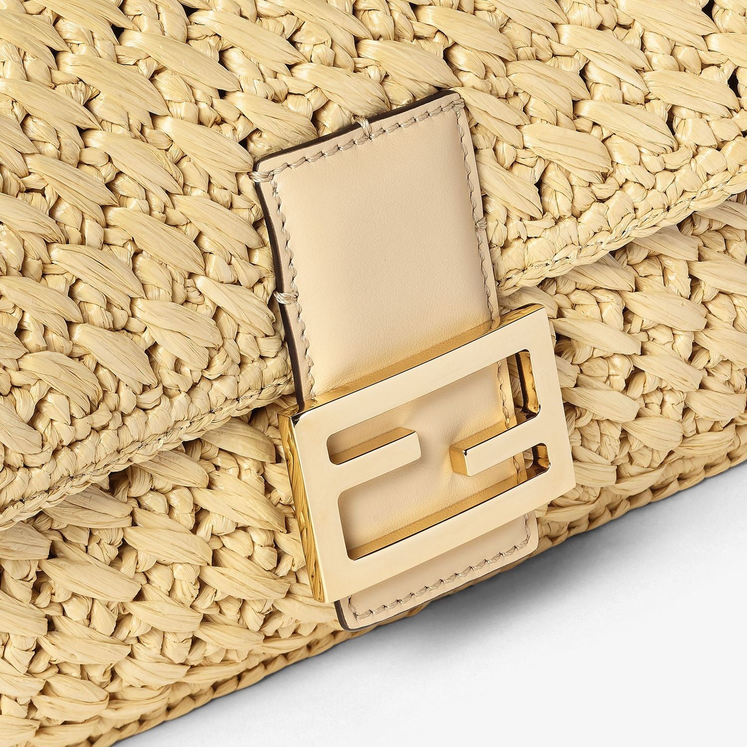 FENDI Baguette Style Crochet Handbag - Mini