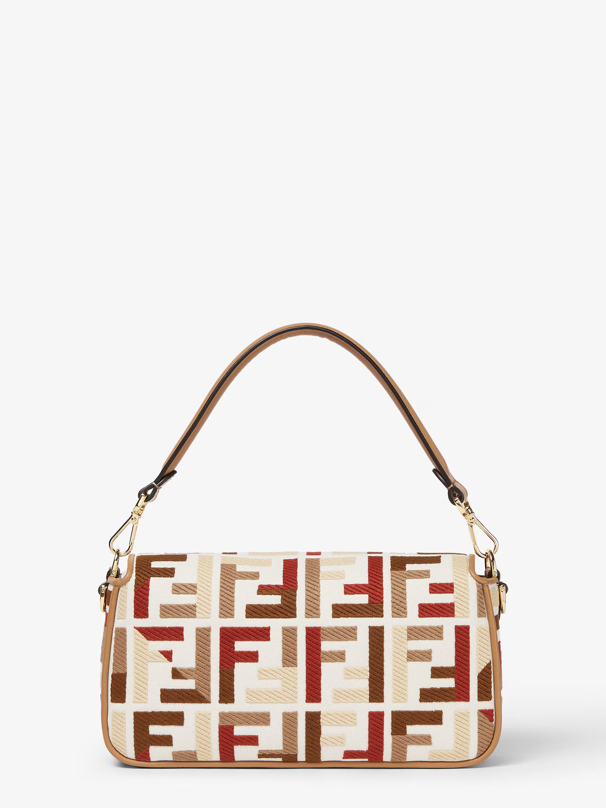 FENDI Mini Grezzo Fabric Handbag