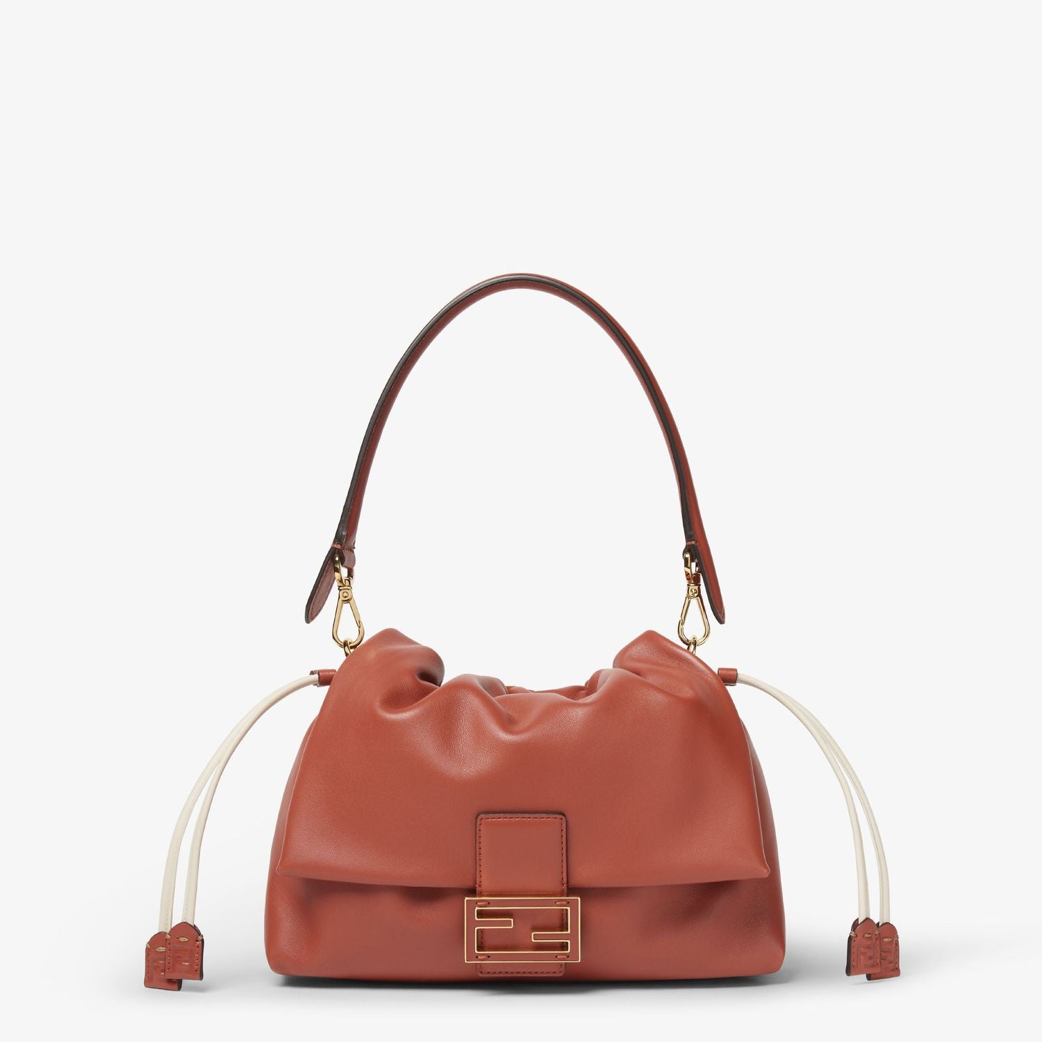 FENDI Medium Nappa Leather Baguette Bag