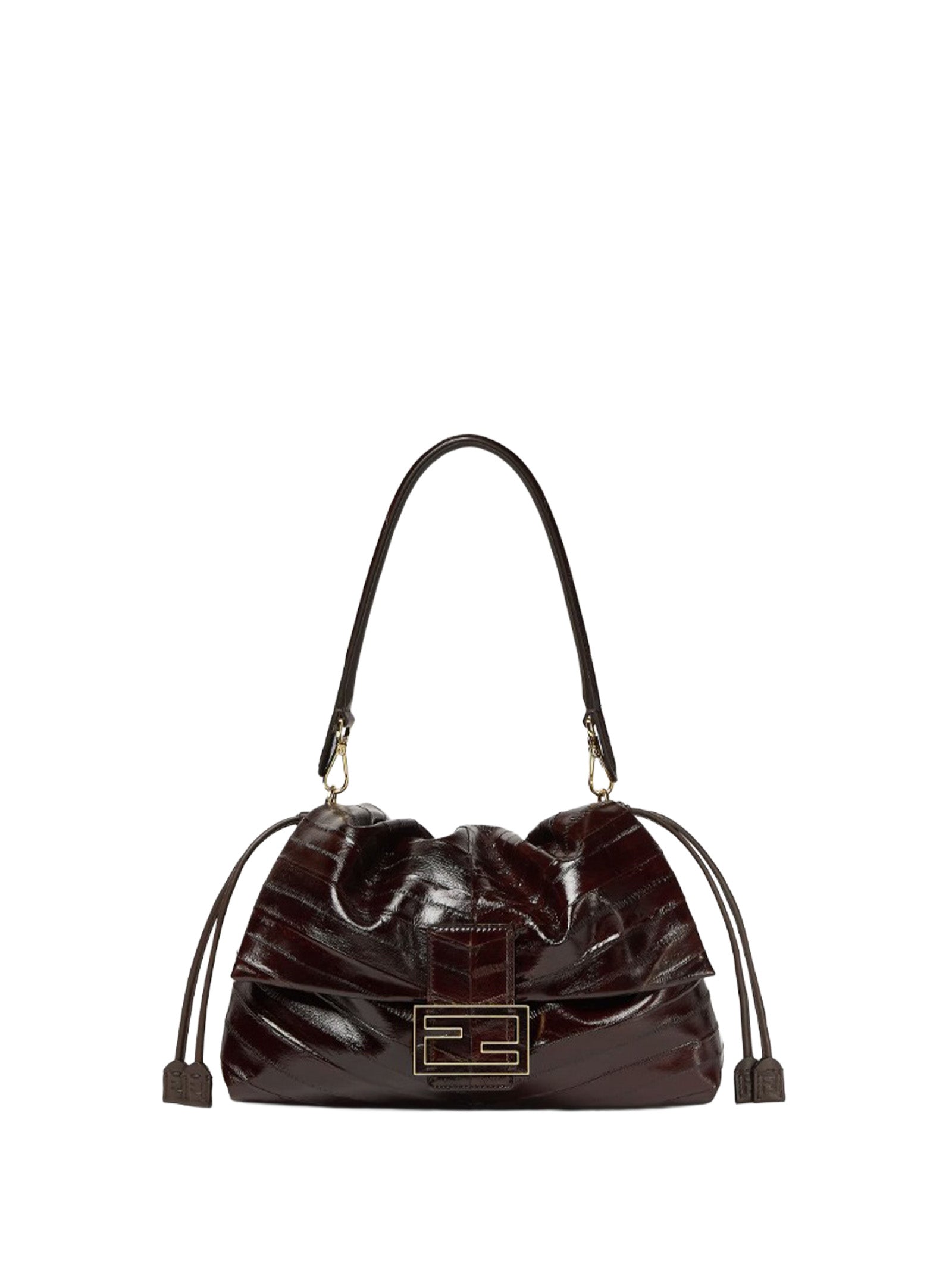 FENDI Chevron Mini Handbag