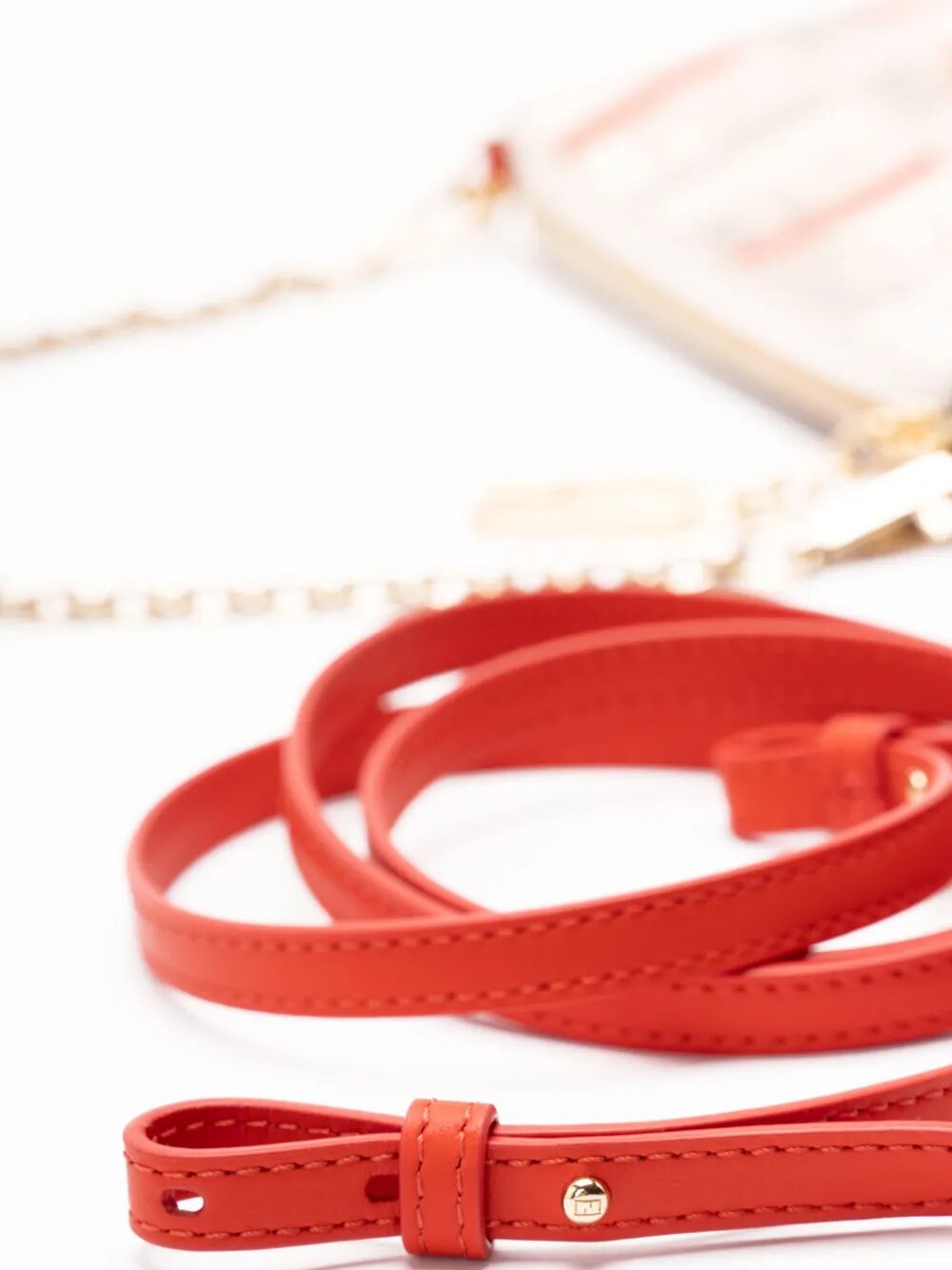 FENDI Mini Pouch Handbag - Soft Fabric Baguette Style