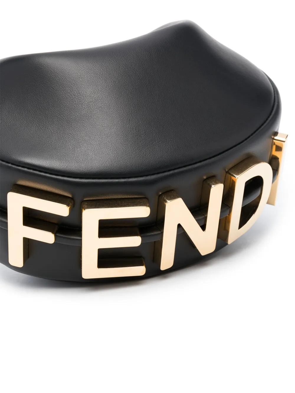 FENDI Mini Graphic Tote Handbag