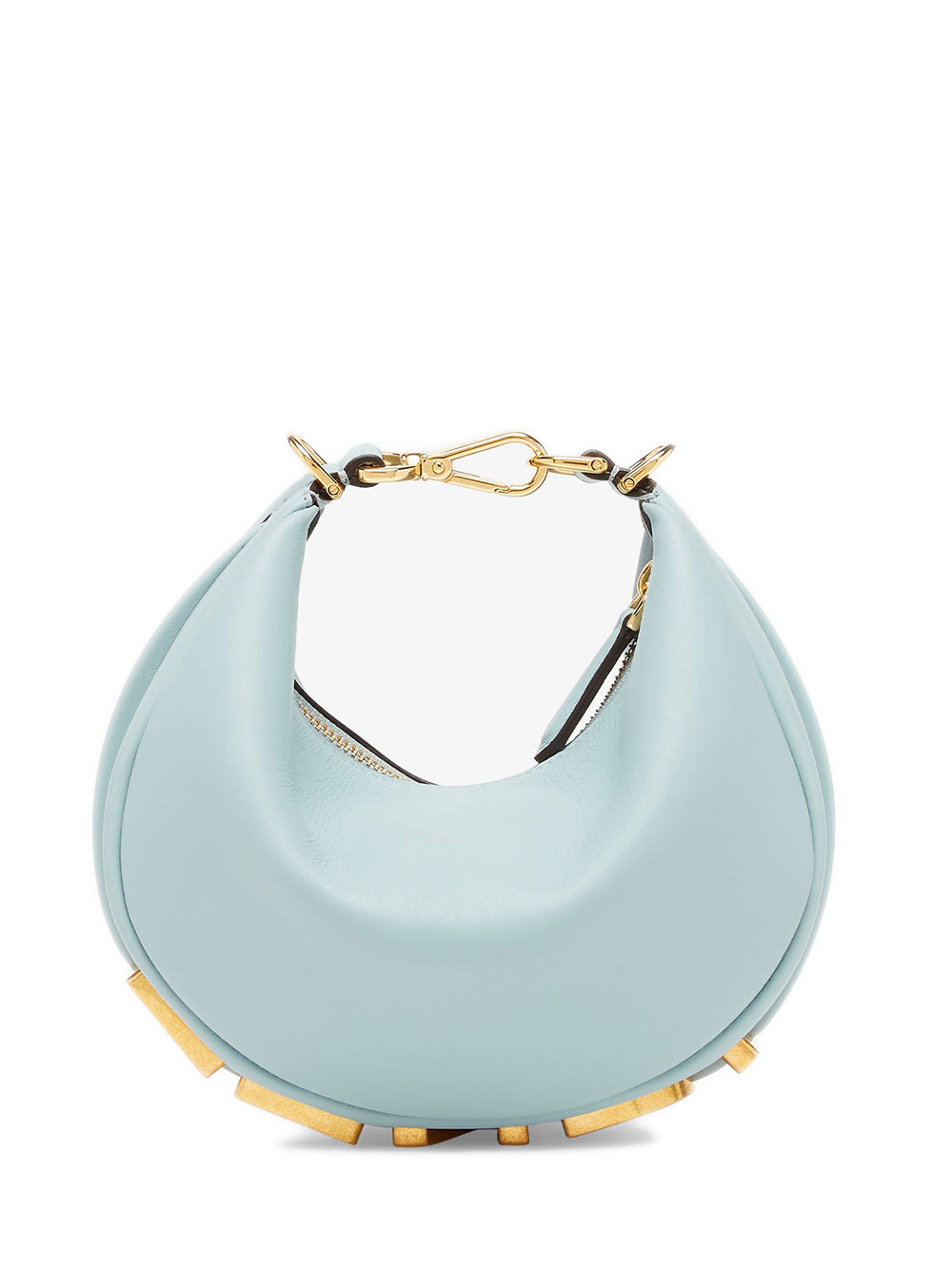 FENDI Mini Vintage Gold Lettering Handbag