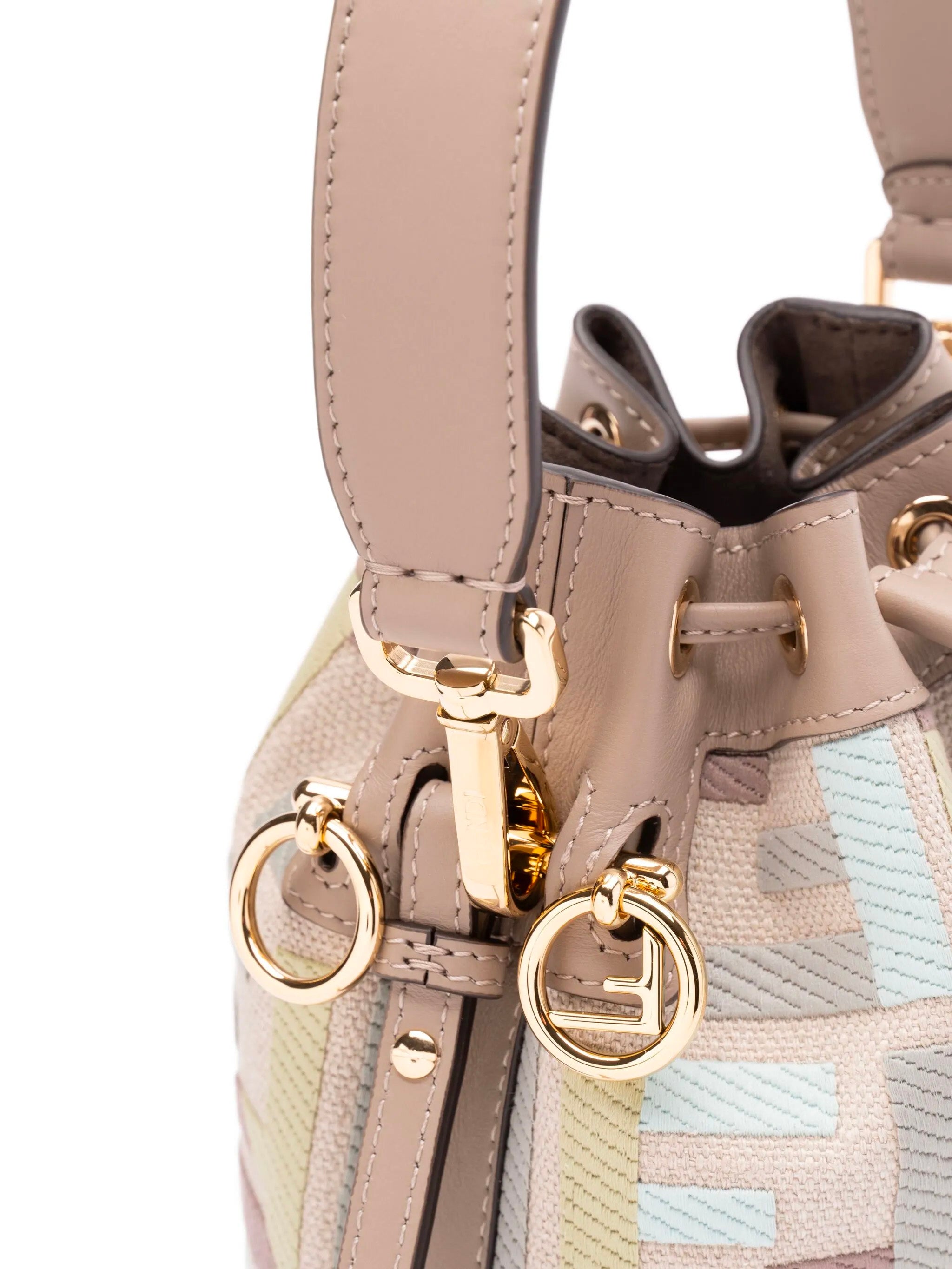 FENDI Mini Embroidered Iconic Handbag - Designed for Women