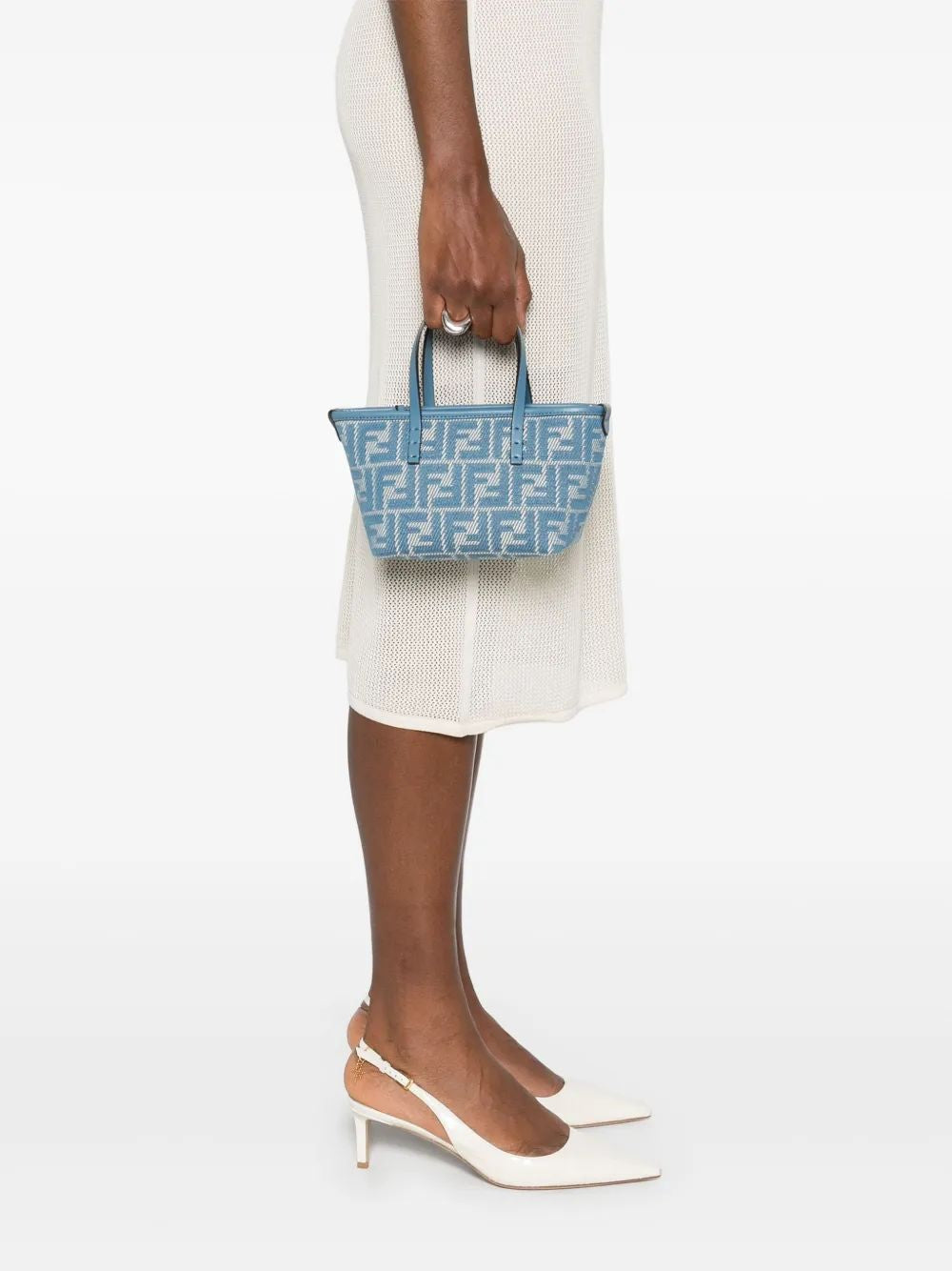 FENDI Mini Roll Tote Handbag