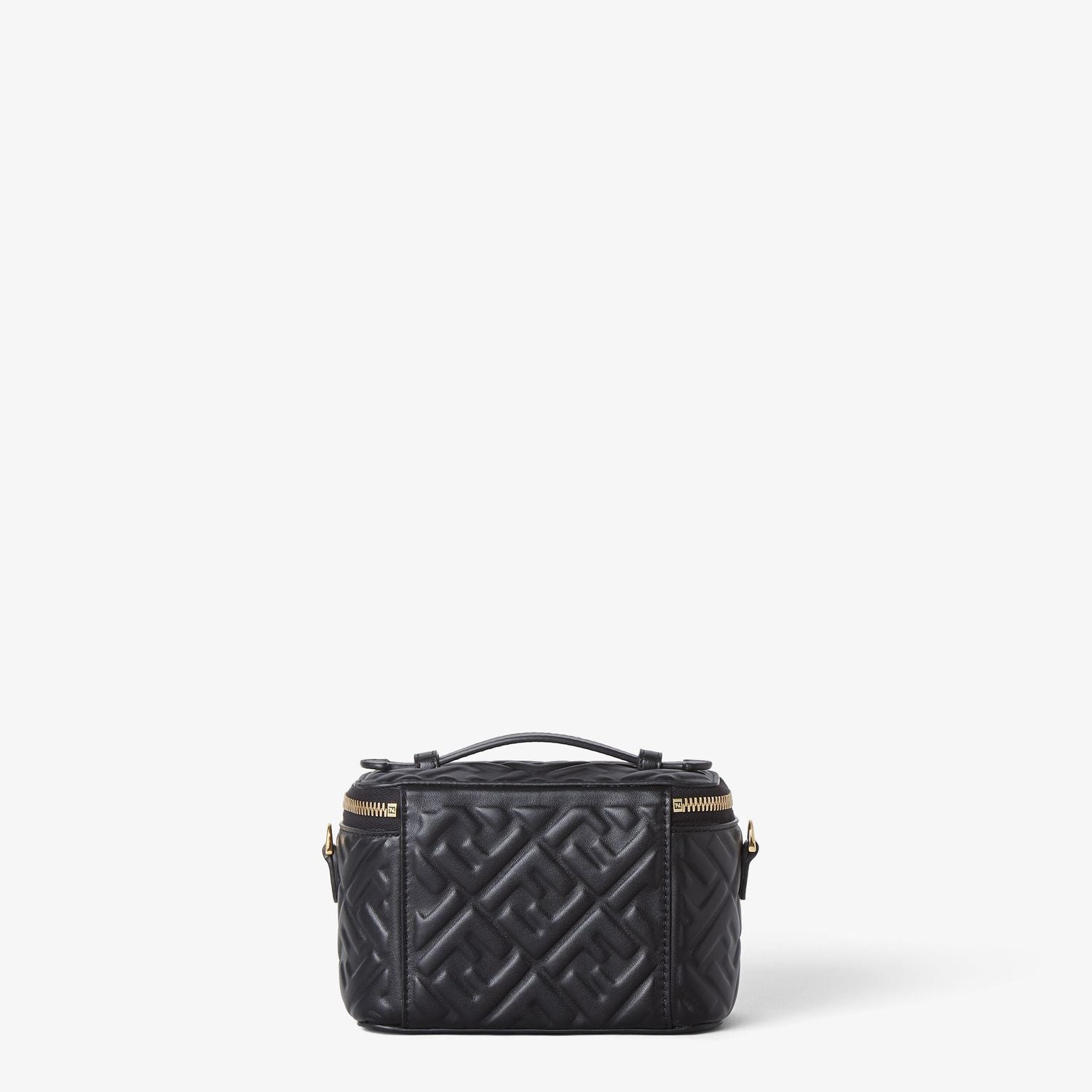 FENDI Elegant Mini Vanity Leather Handbag