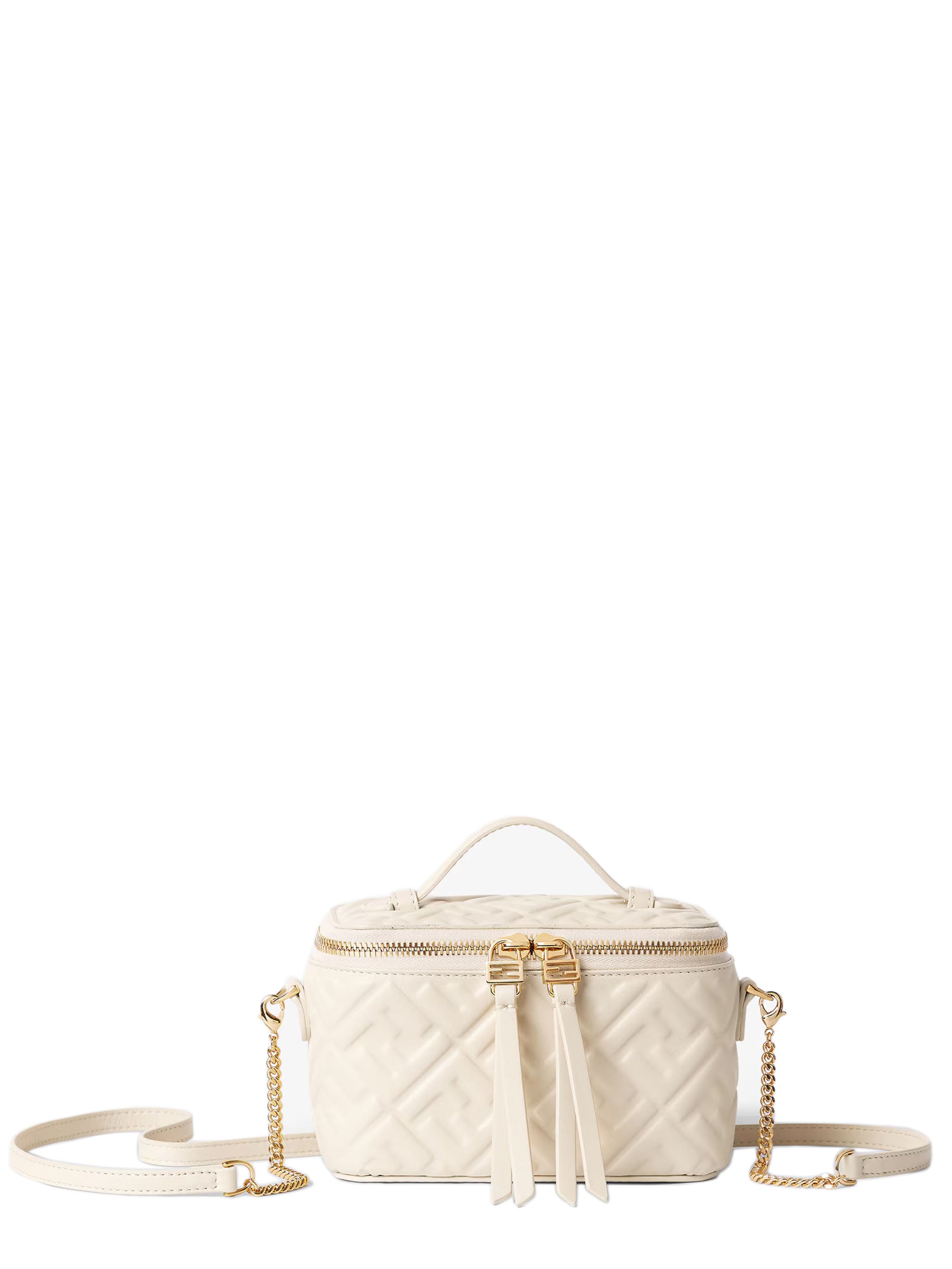 FENDI Mini Vanity Handbag - Height 11 cm, Width 16 cm, Depth 8 cm