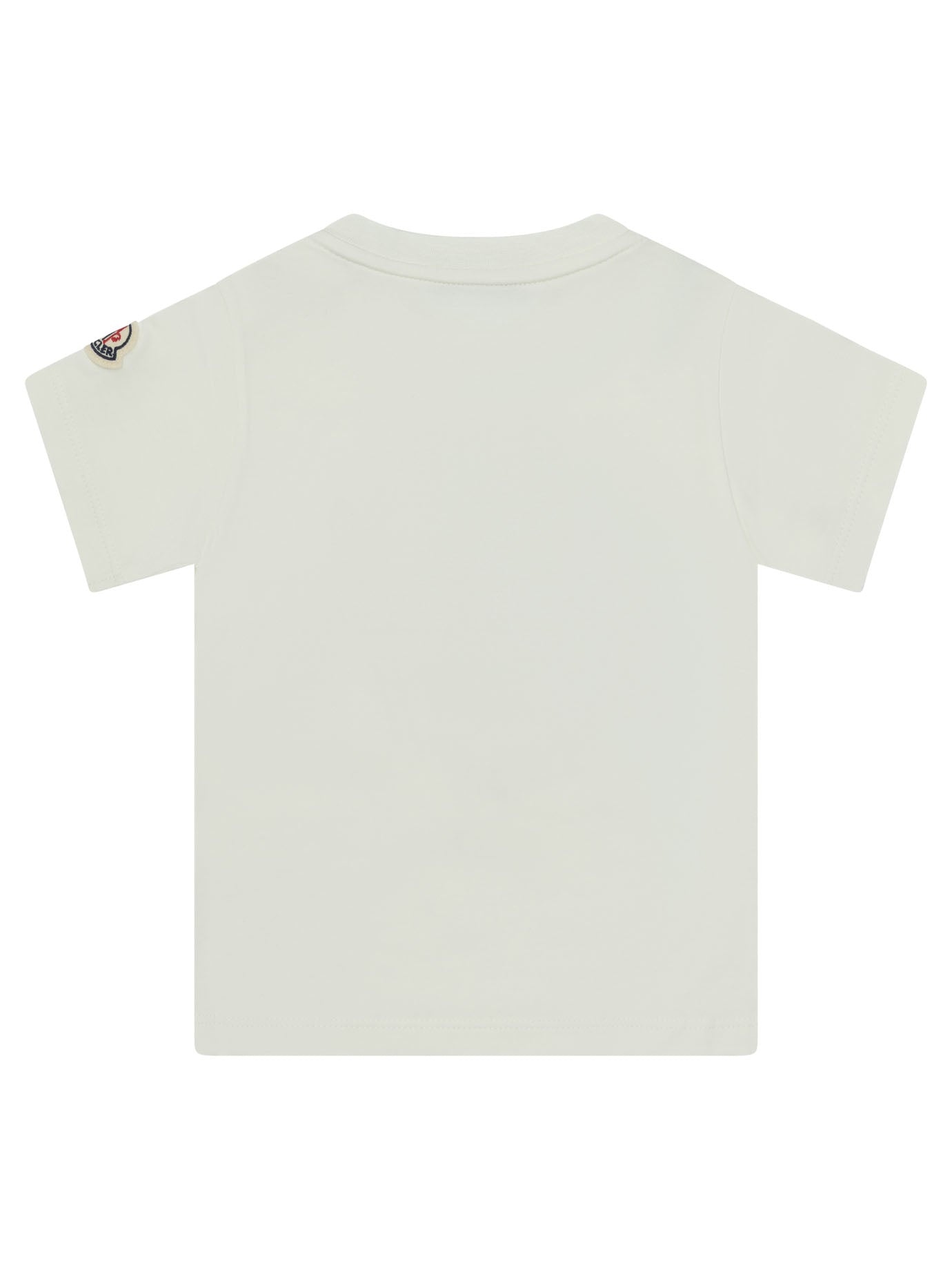 MONCLER KIDS Mini Cotton Blend T-Shirt for Boys - FW25 Collection