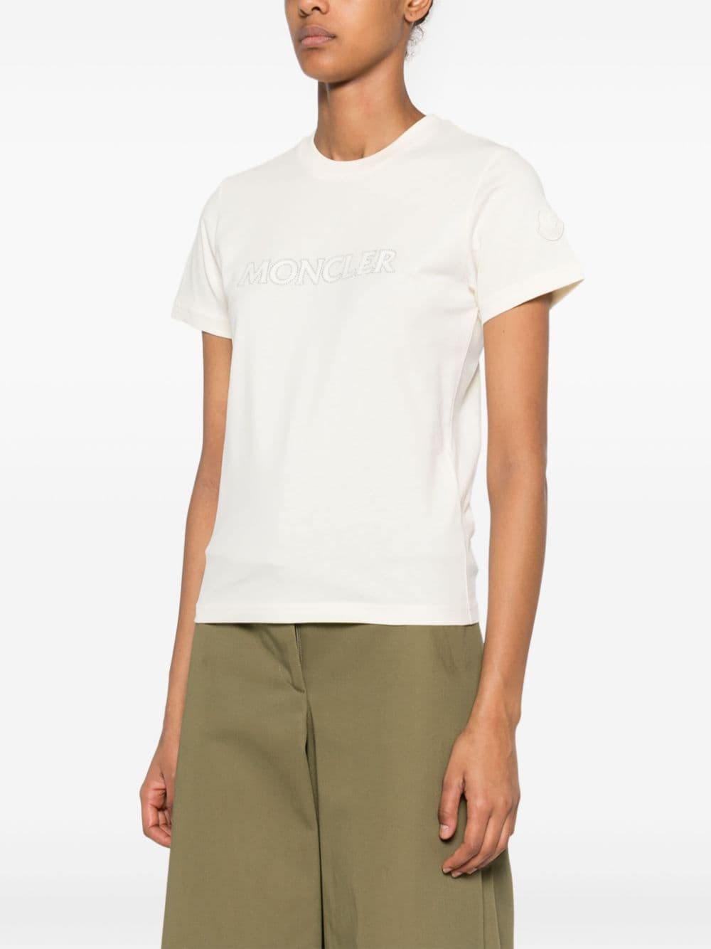MONCLER Cotton Logo T-Shirt