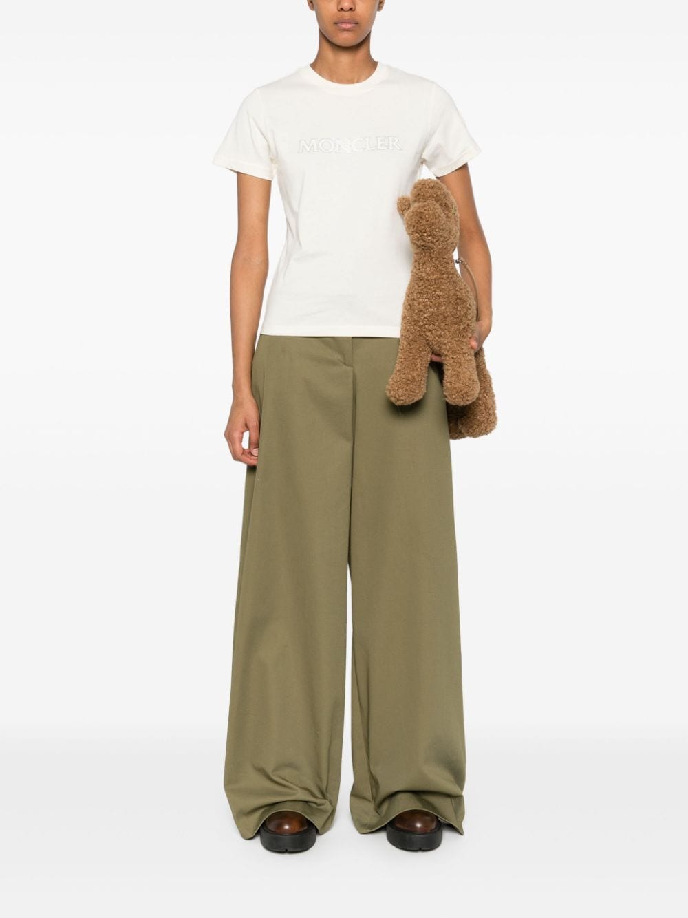 MONCLER Cotton Logo T-Shirt