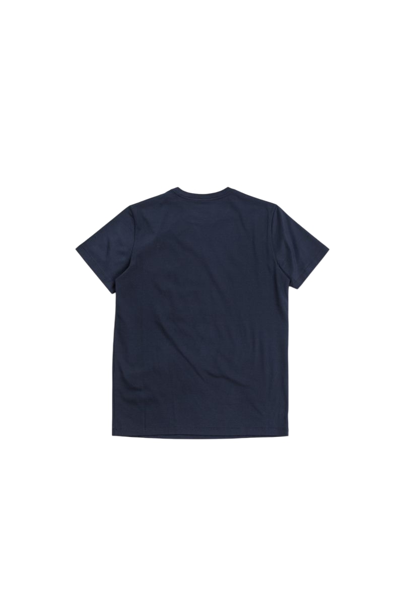 MONCLER Men's Slim Fit Cotton T-Shirt with V-Neck Detailing