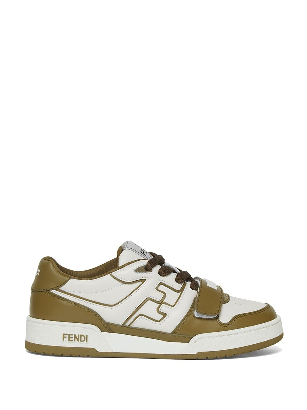 FENDI Panelled Leather Sneakers for Women