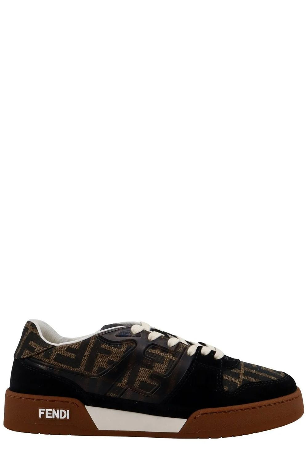 FENDI Match Fabric Low-Top Sneakers for Women
