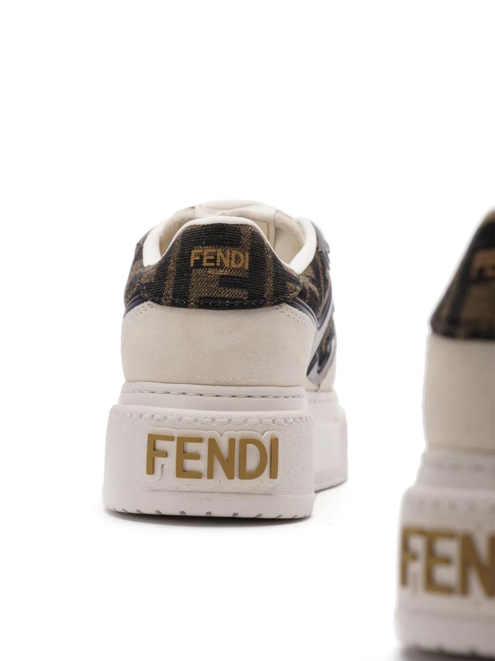 FENDI Panelled Low-Top Sneakers