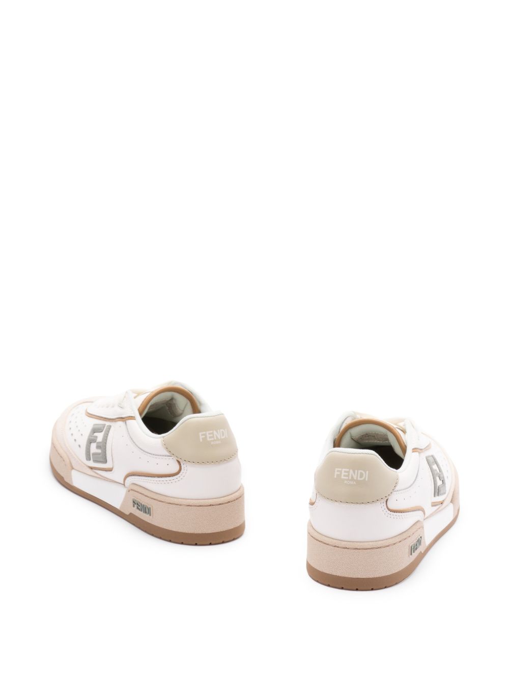 FENDI Linen Leather Women’s Sneakers