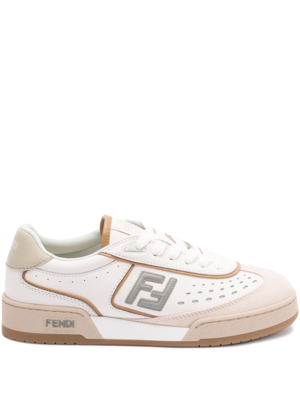 FENDI Match Leather Sneakers for Women