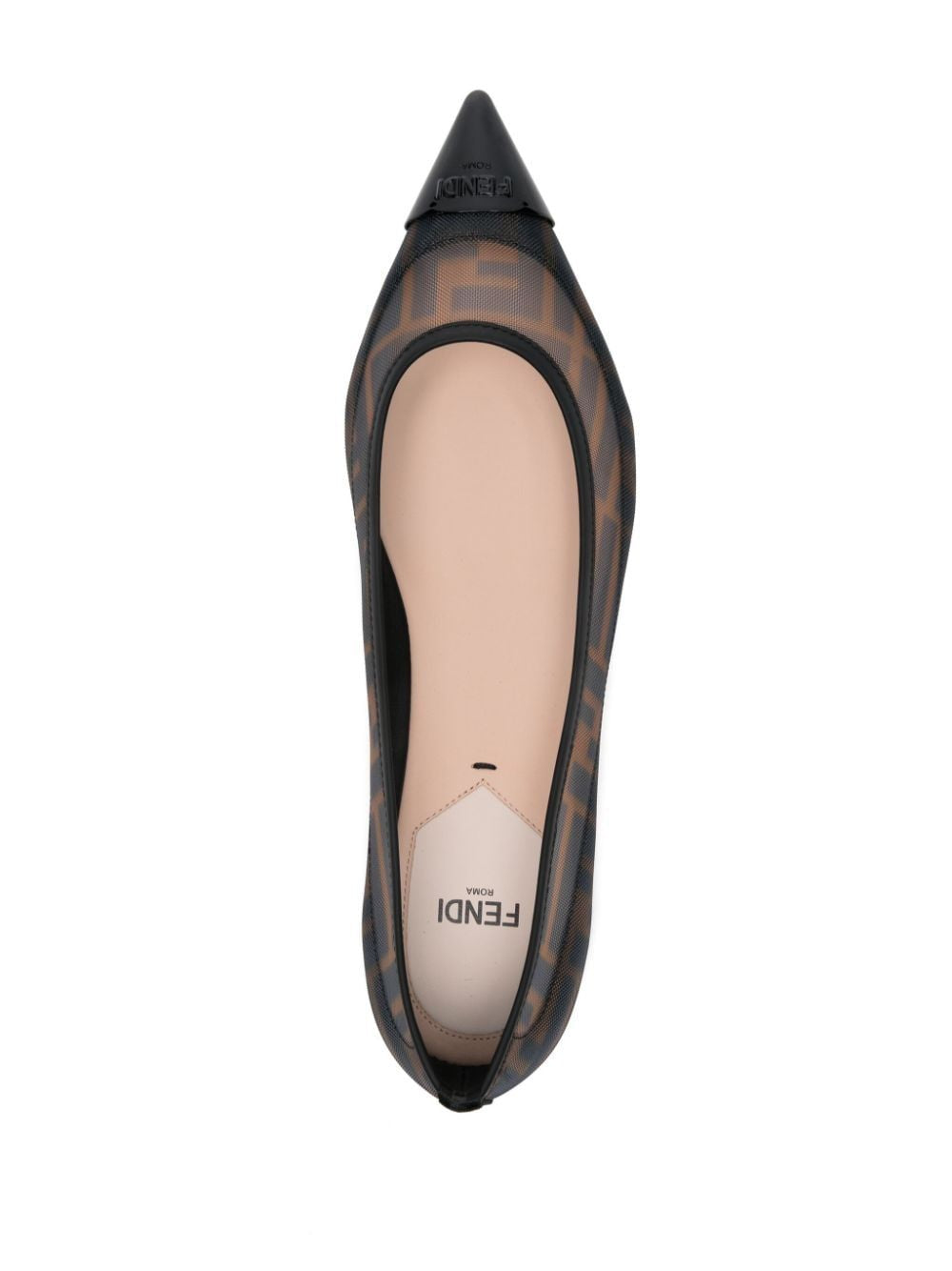 FENDI Elegant Women's Ballerina Shoes - FW24 Collection