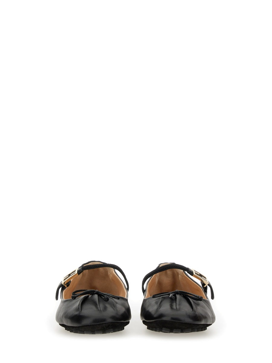 FENDI Leather Flats for Women - SS25 Collection