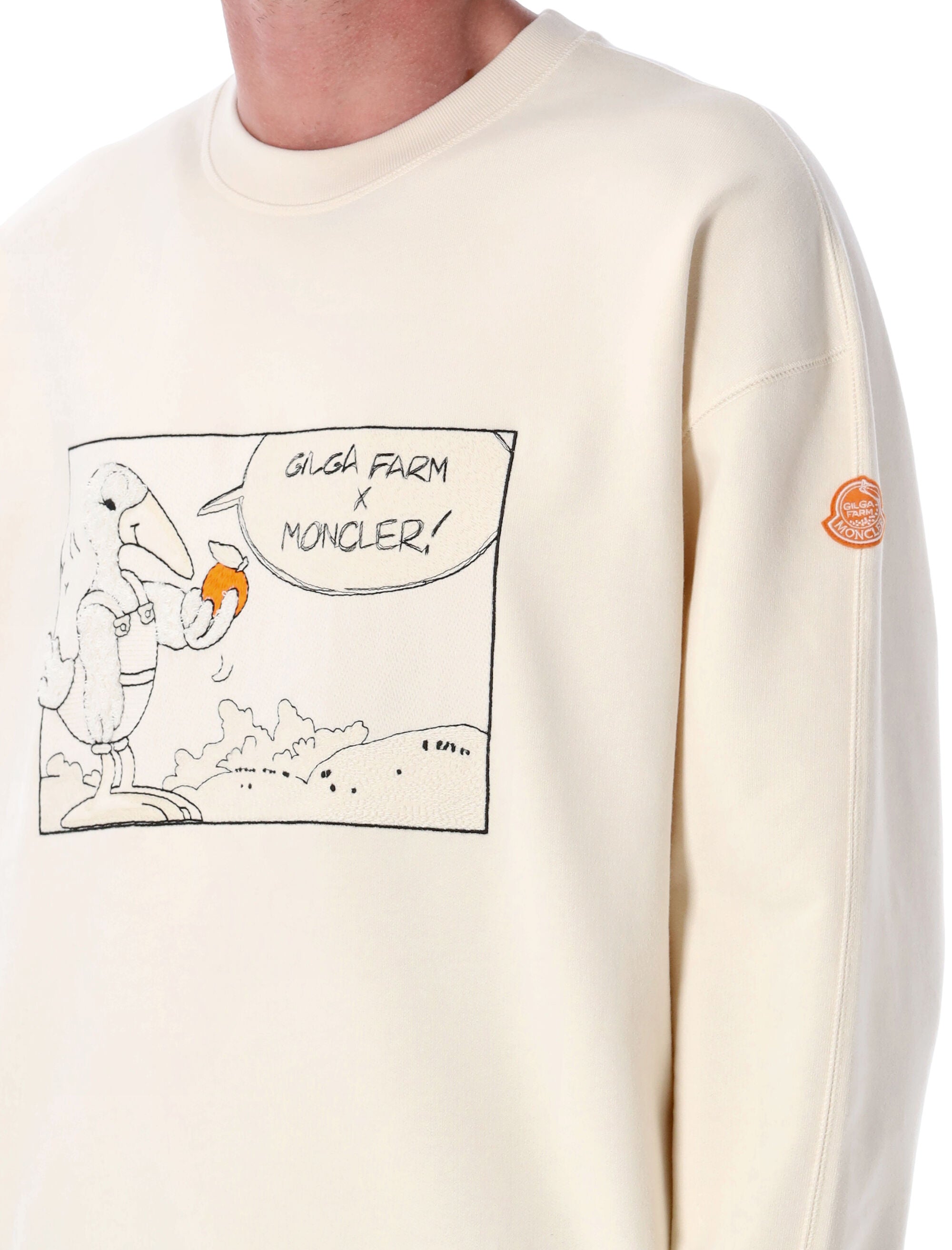 MONCLER GENIUS Cotton Sweatshirt by Donald Glover