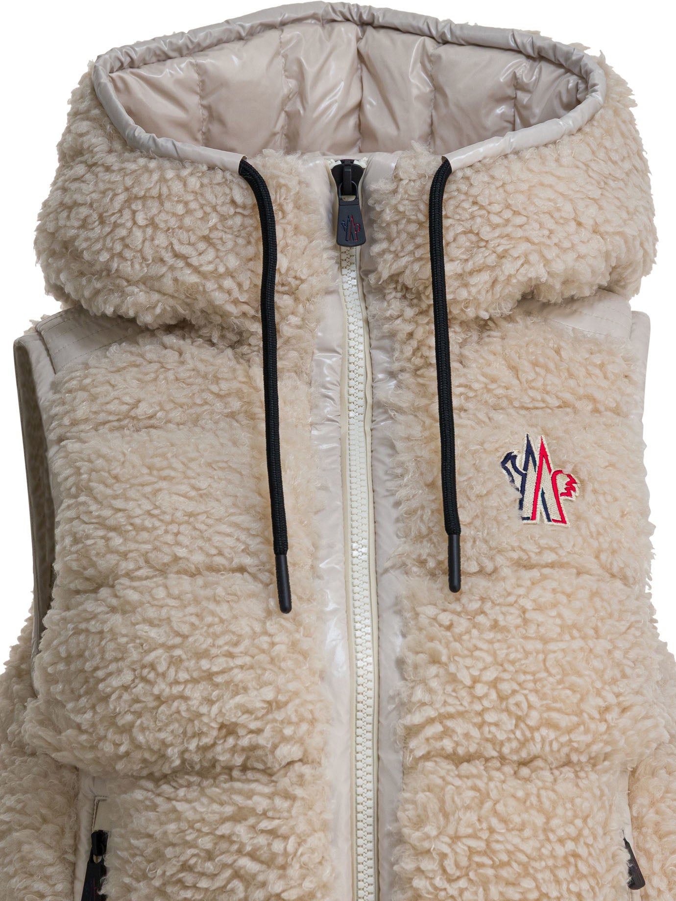 MONCLER GRENOBLE Teddy Sleeveless Jacket