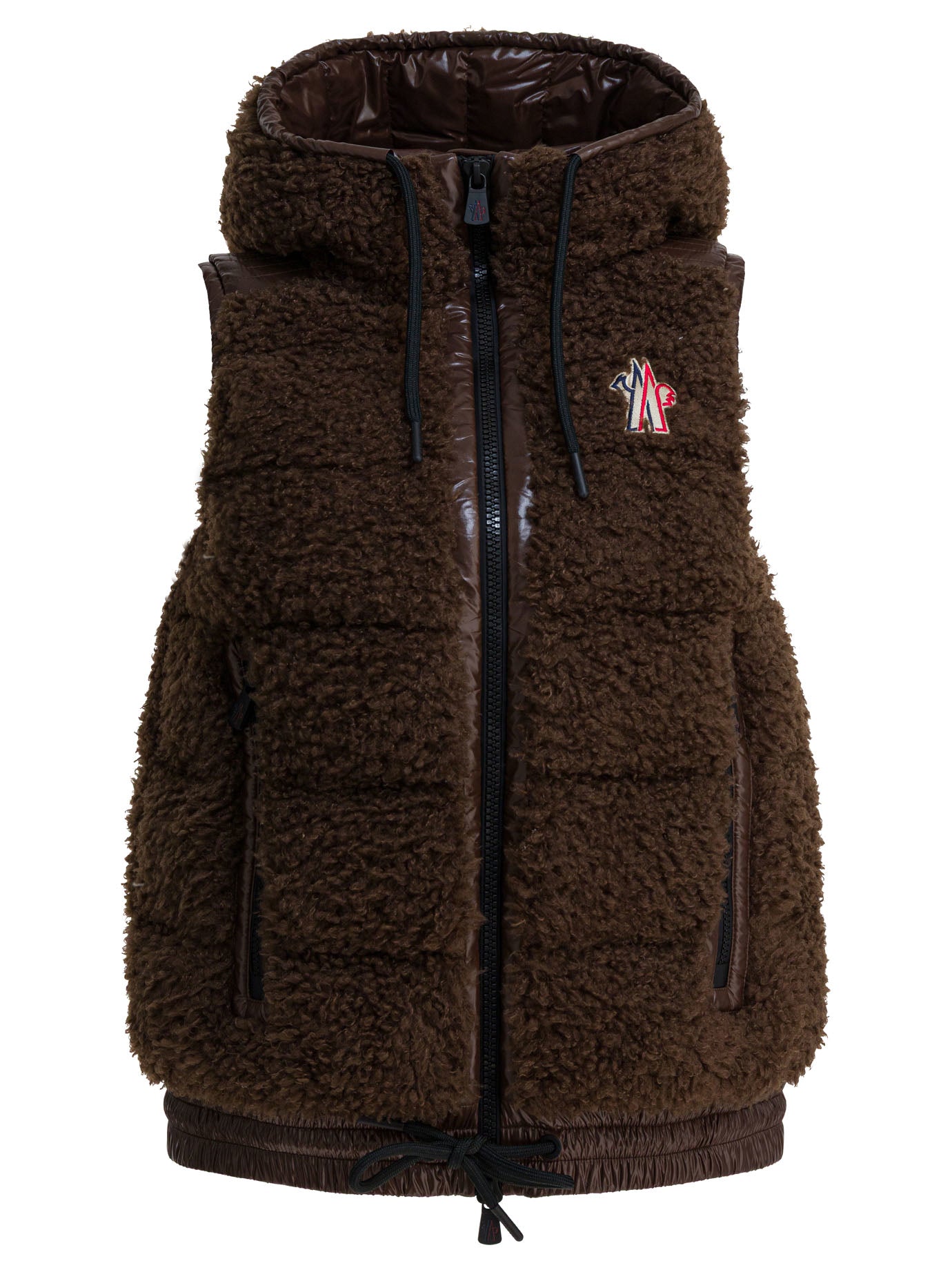 MONCLER GRENOBLE Teddy Sleeveless Jacket for Women