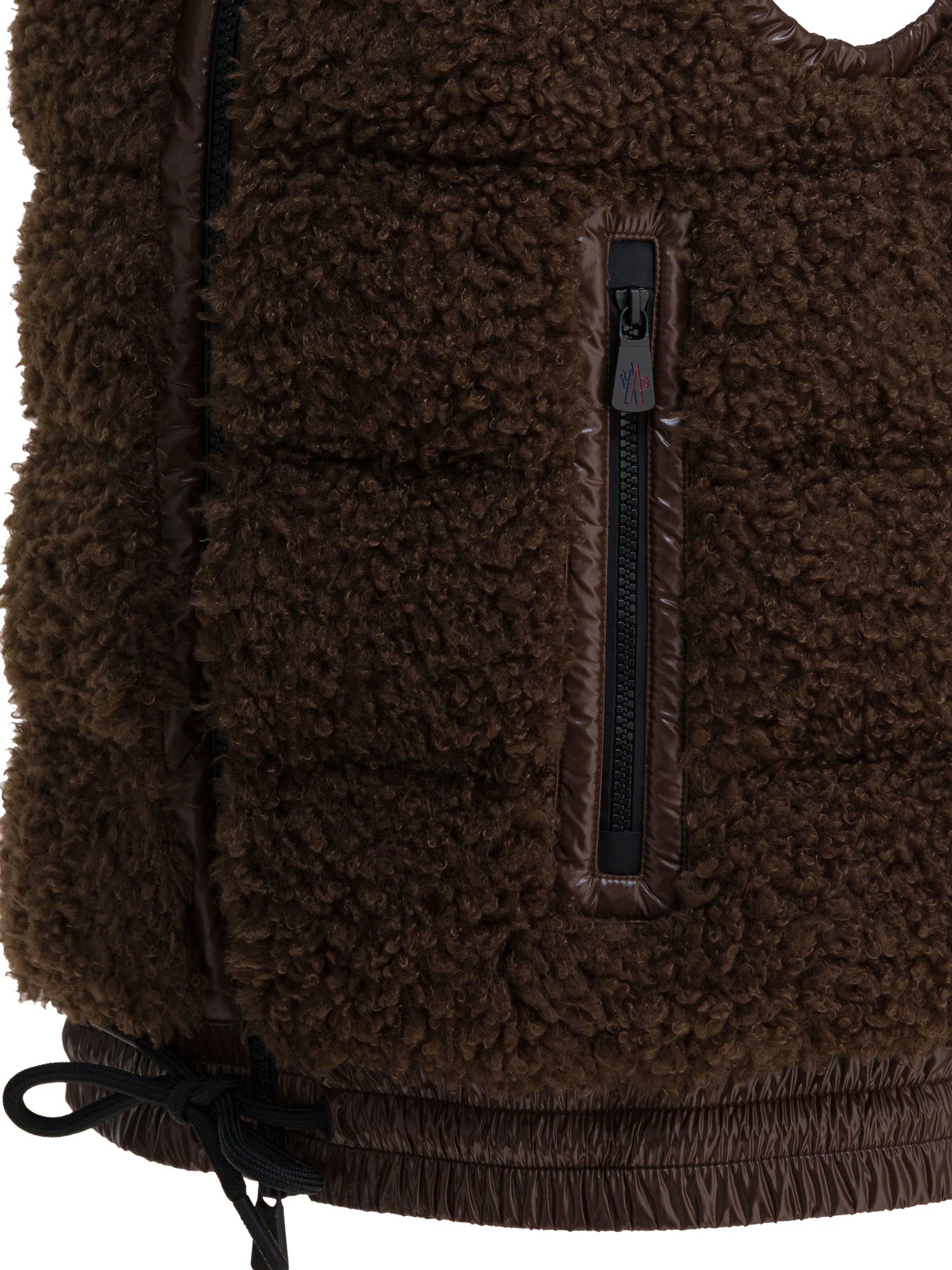 MONCLER GRENOBLE Teddy Sleeveless Jacket for Women