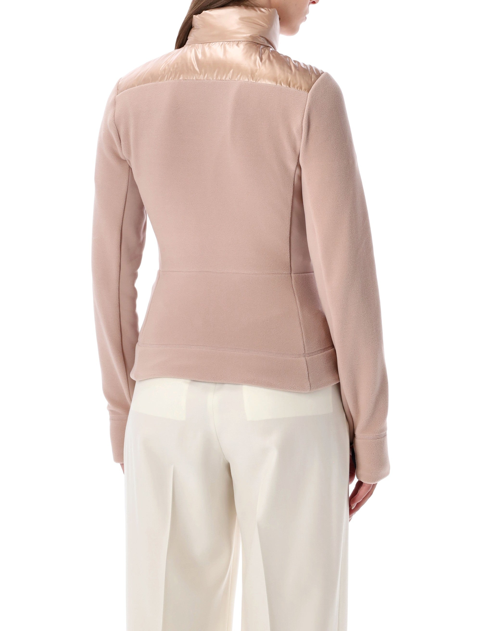 MONCLER GRENOBLE Padded Nylon Laqué Sweatshirt for Women - Size S