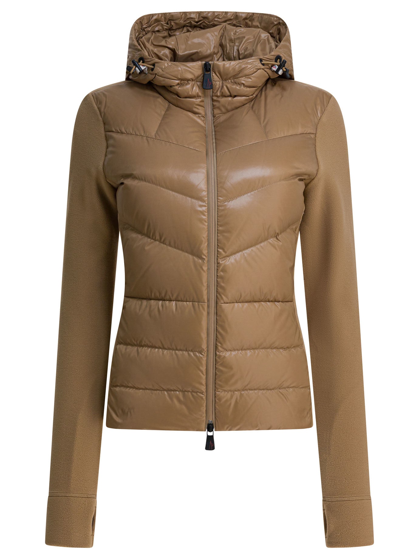 MONCLER GRENOBLE Fleece Sweatshirt with Zipper for Women - Regular Fit