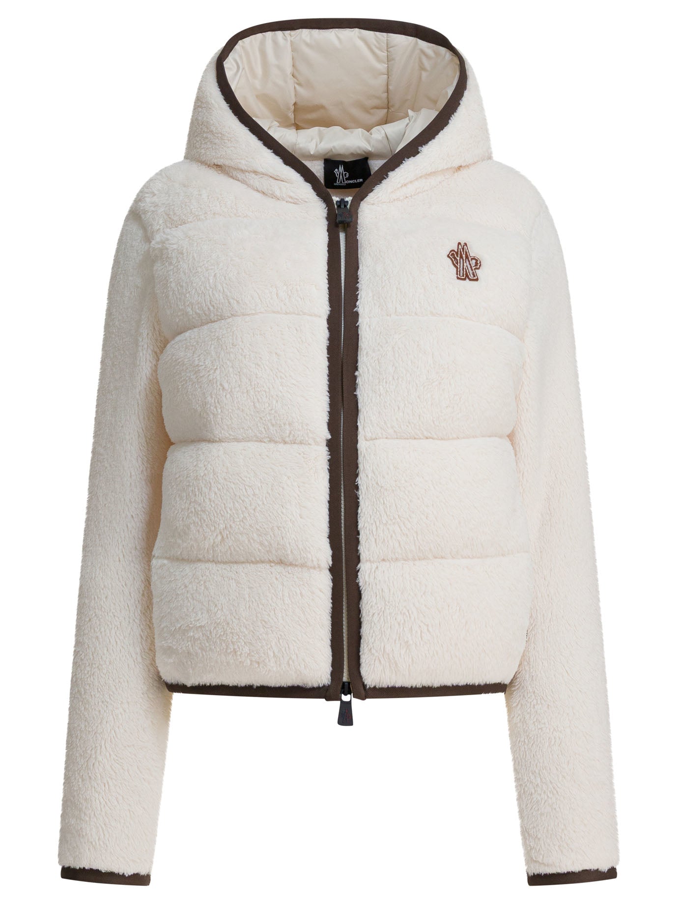 MONCLER GRENOBLE Feminine Regular Fit Zipper Hoodie