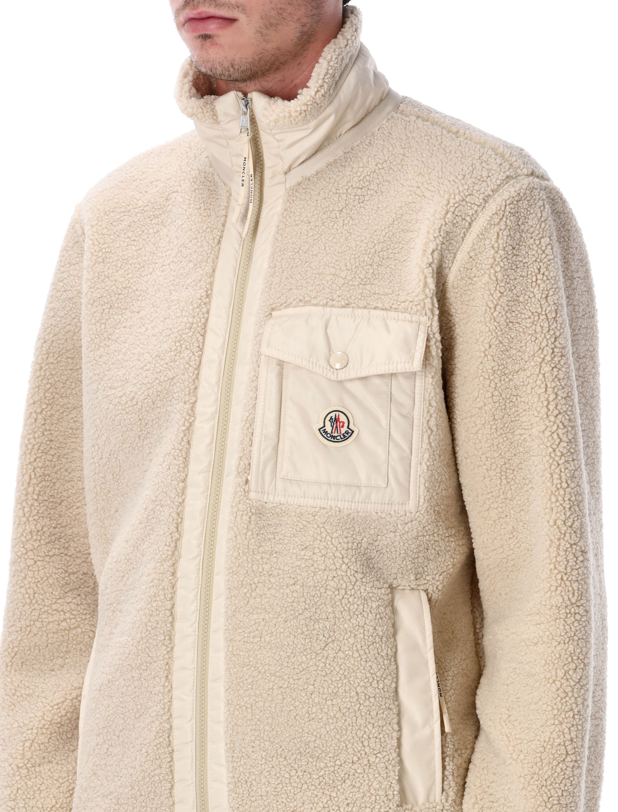 MONCLER Fleece T-Shirt Teddy - Size L