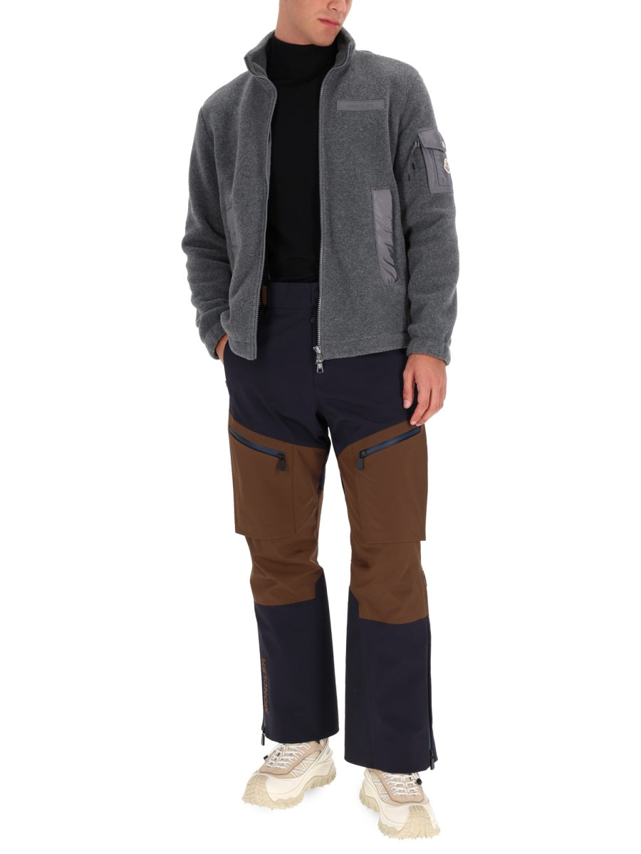 MONCLER Zippered Cardigan - Size L for Men