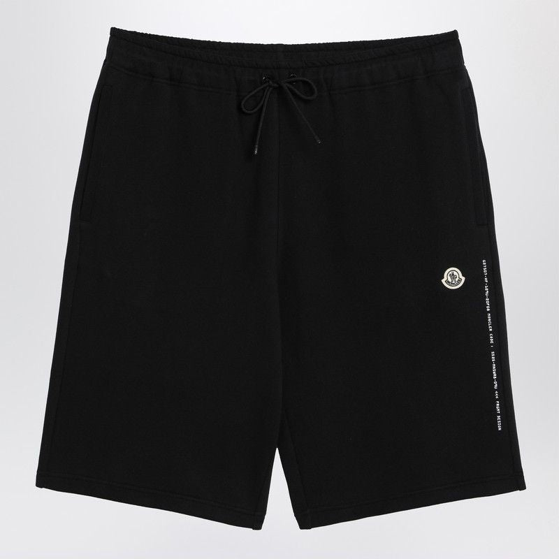 MONCLER GENIUS Men's Casual Cotton Shorts with Drawstring Waist