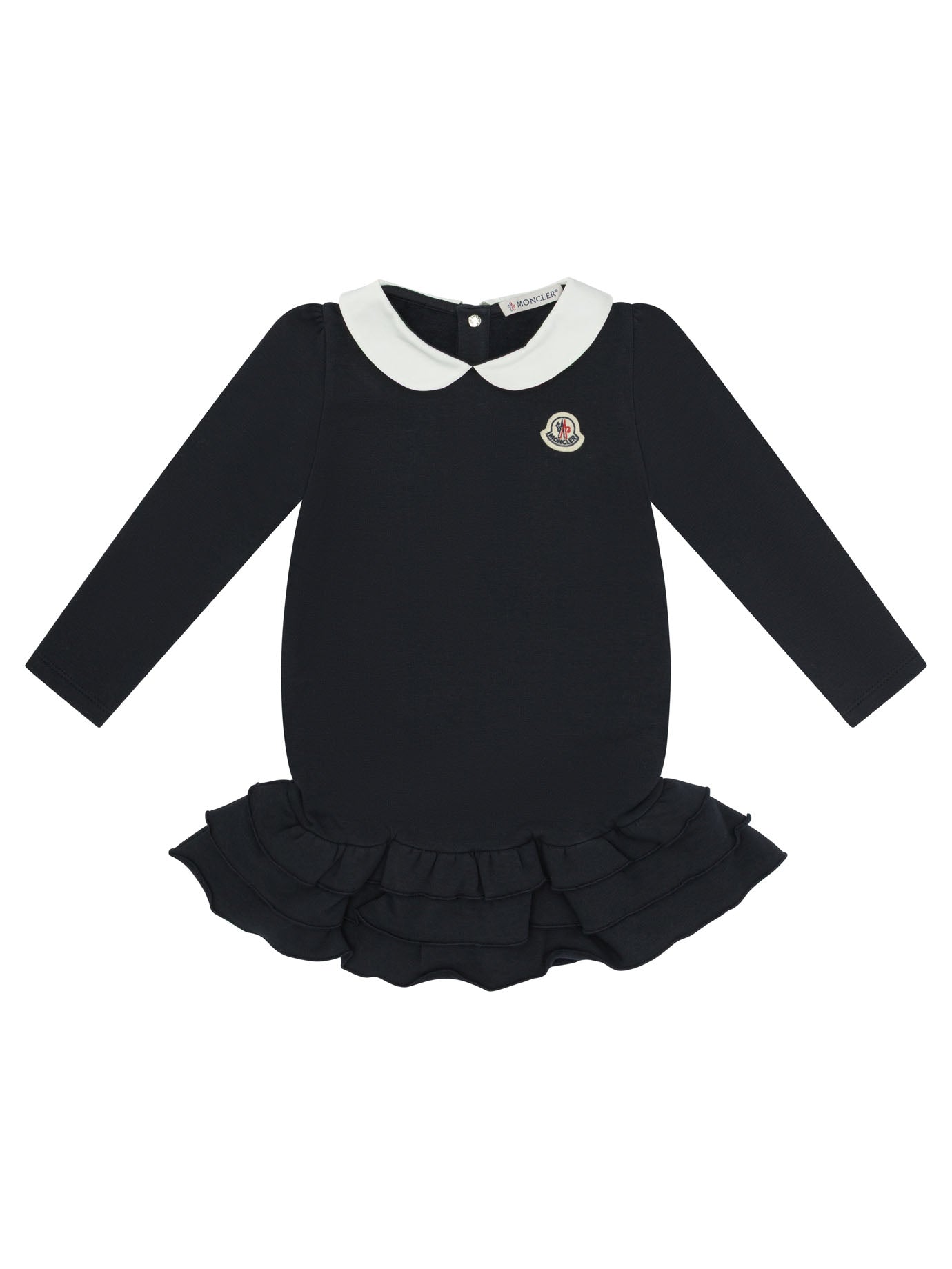 MONCLER KIDS Kids Mini Cotton Blend Dress for Fall 2025