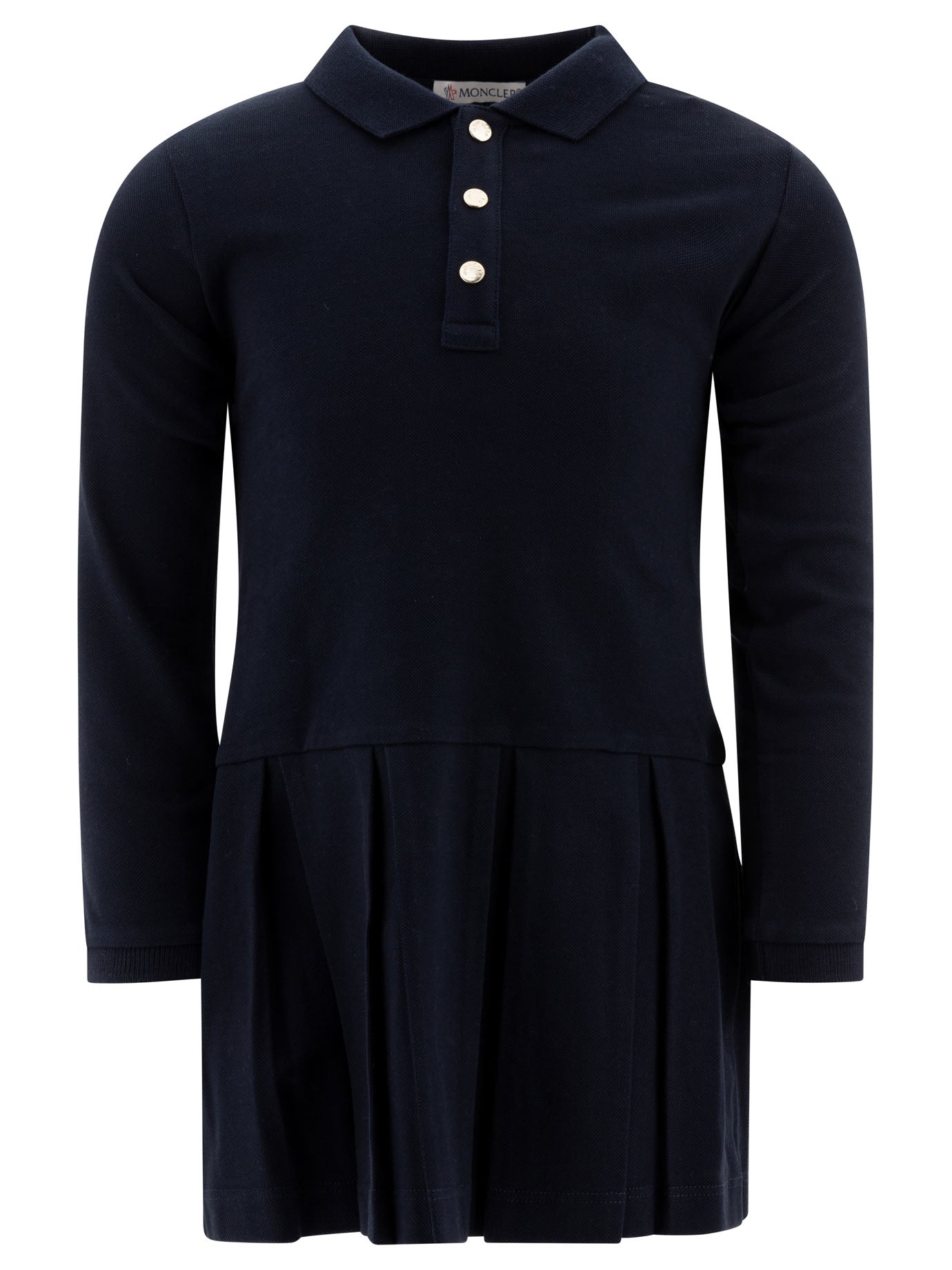 MONCLER KIDS Mini Polo Shirt Dress for Girls