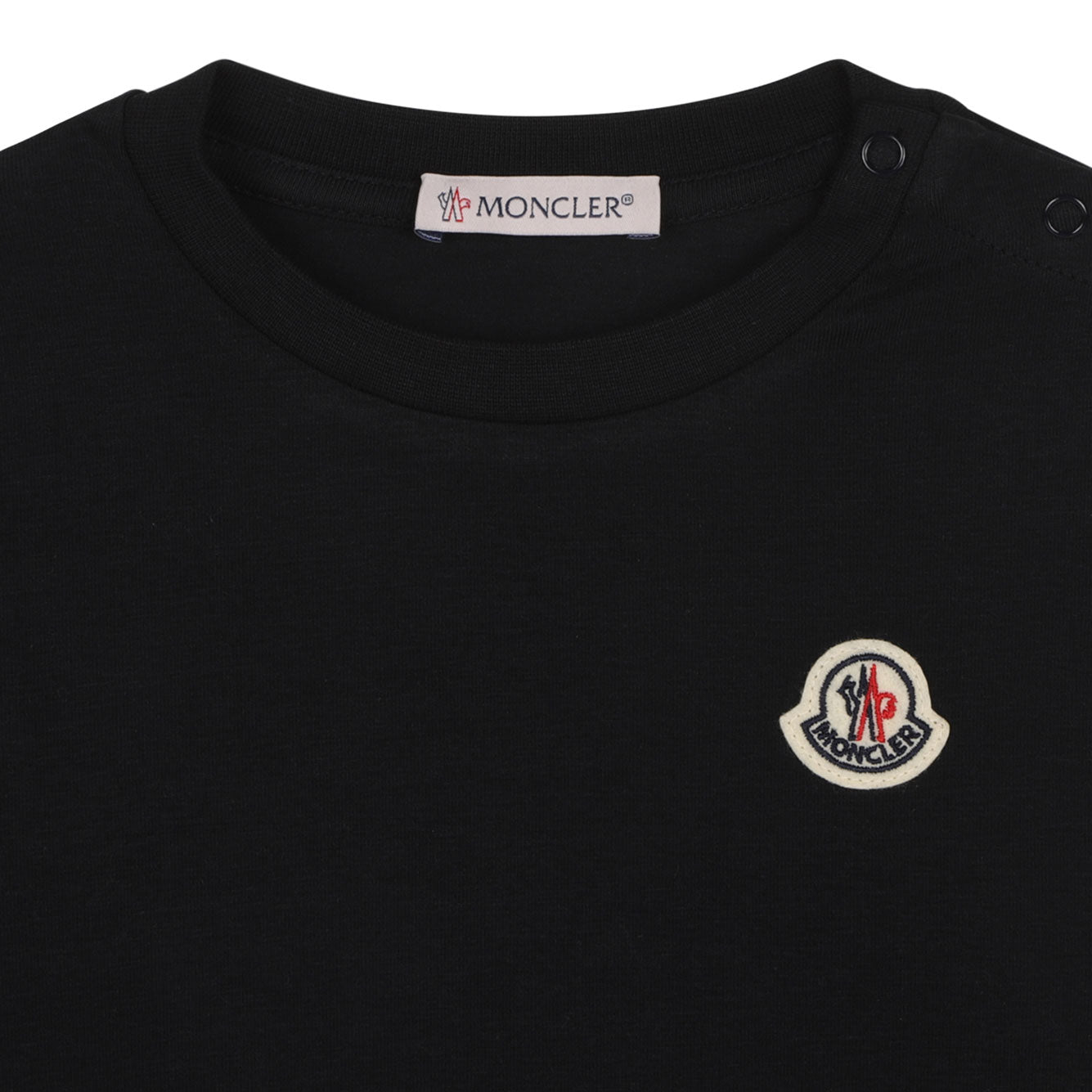 MONCLER KIDS Girls' Short-Sleeve Cotton Dress - SS25 Mini Style