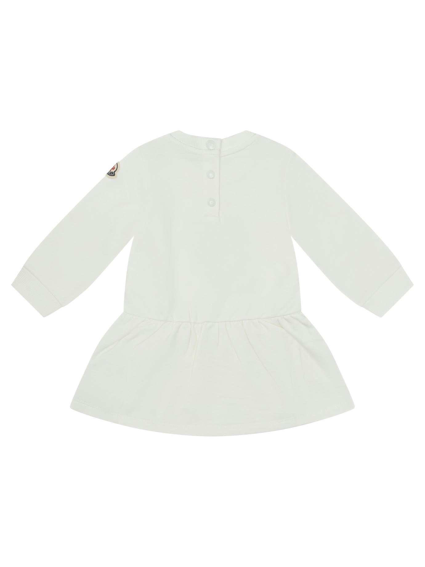 MONCLER KIDS Mini Cotton Blend Dress for Girls - FW25 Collection