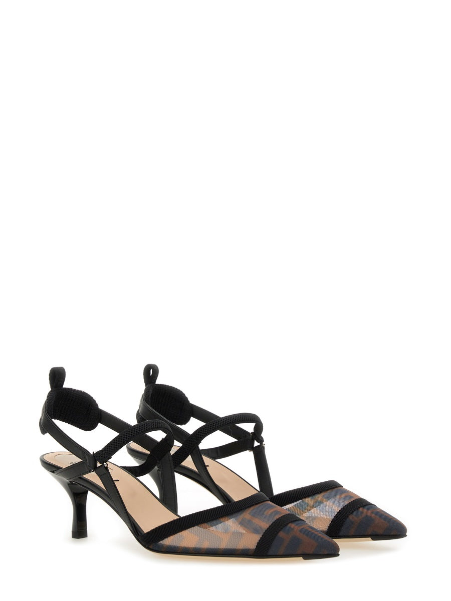 FENDI Lite Slingback Pumps for Women