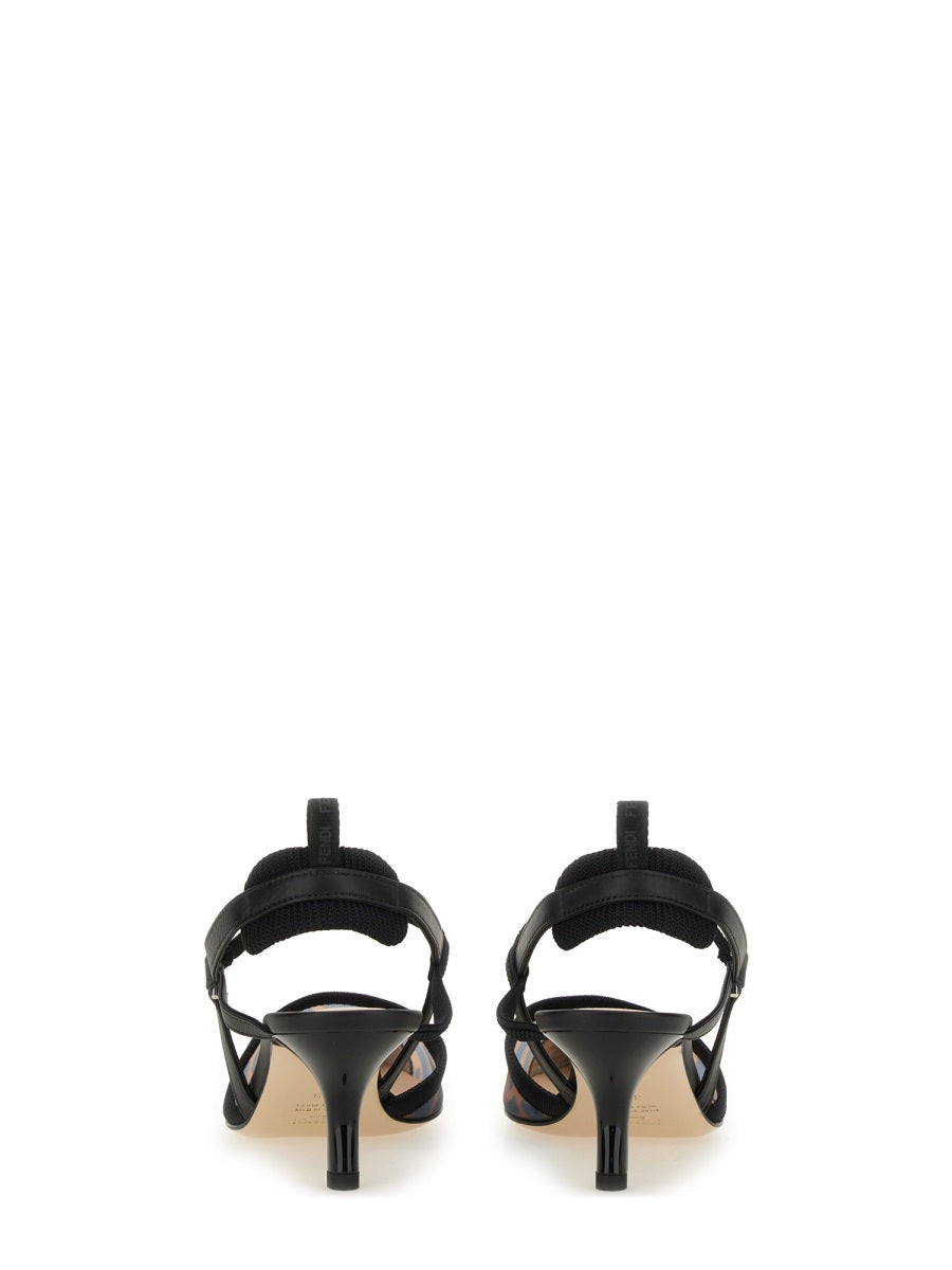 FENDI Slingback Hummingbird Lite Sandals for Women